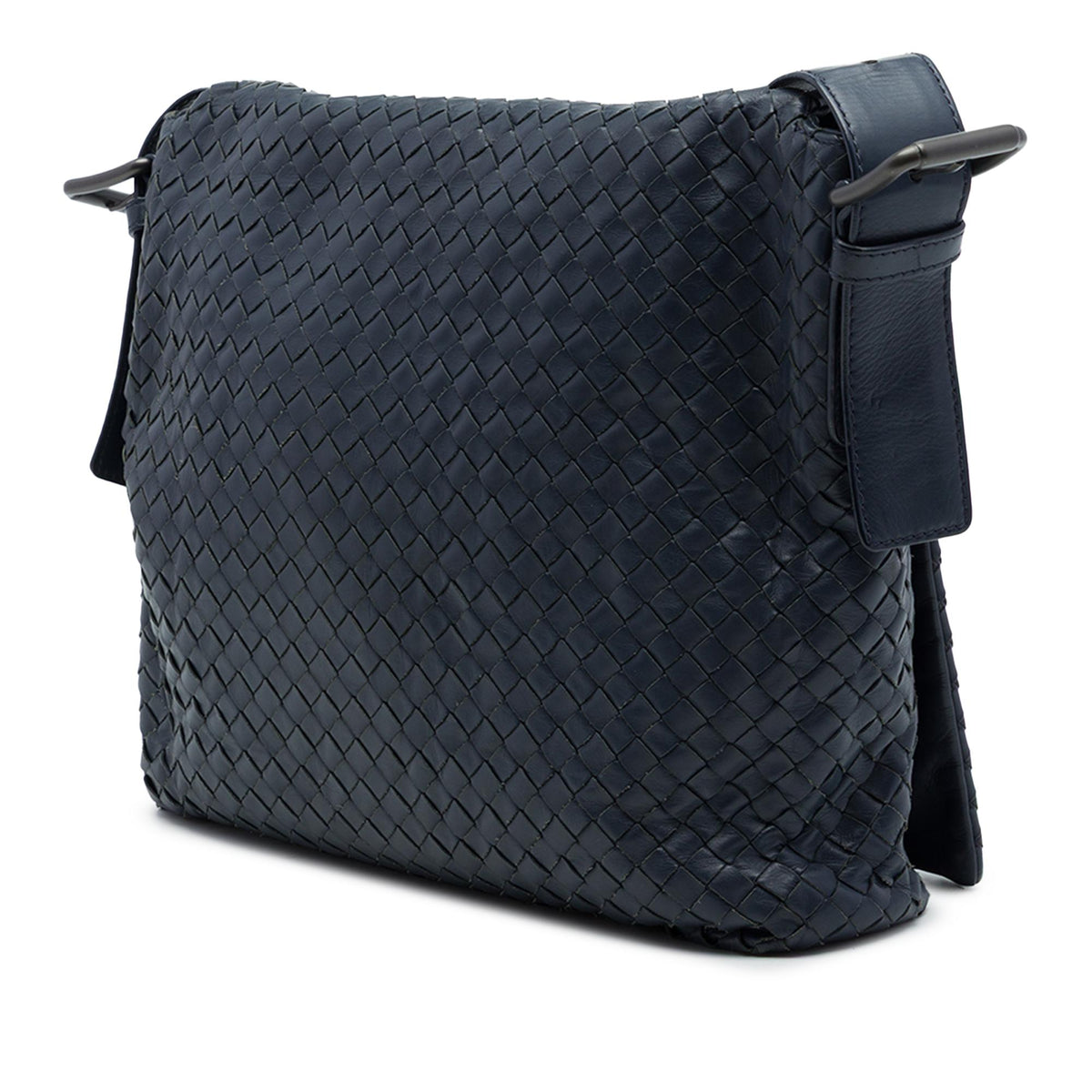 Bottega Veneta Nappa Intrecciato Flap Crossbody