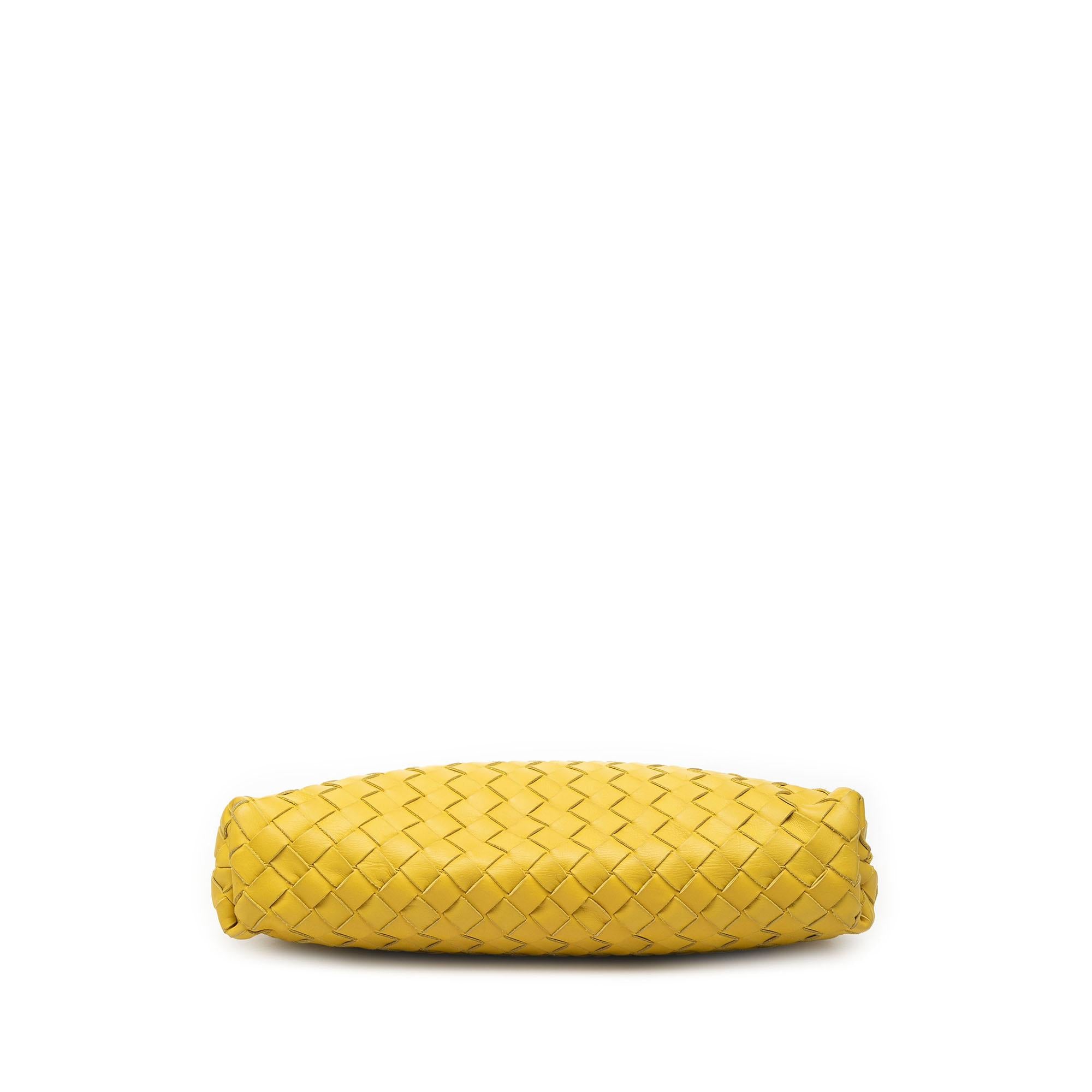 Bottega Veneta Nappa Intrecciato Fold Over Clutch