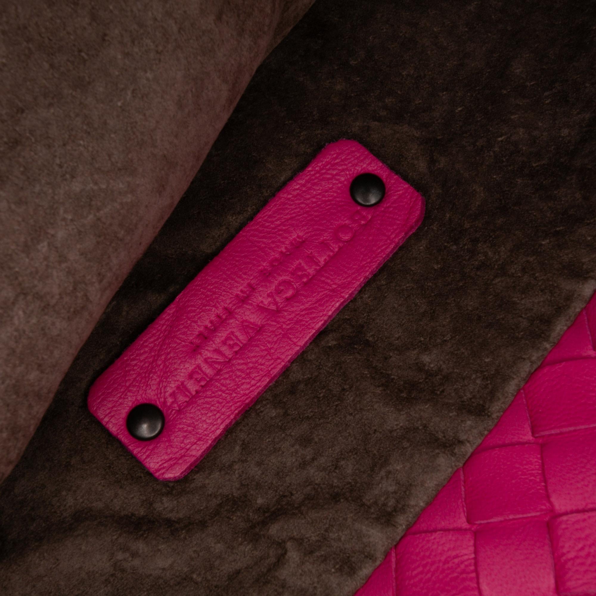 Bottega Veneta Nappa Intrecciato Fold Over Tote