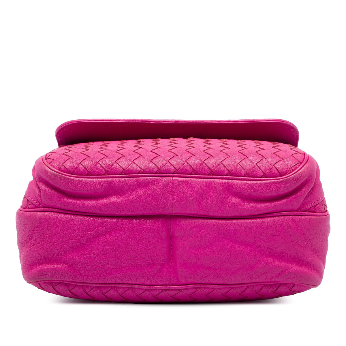 Bottega Veneta Nappa Intrecciato Front Pocket Messenger Bag