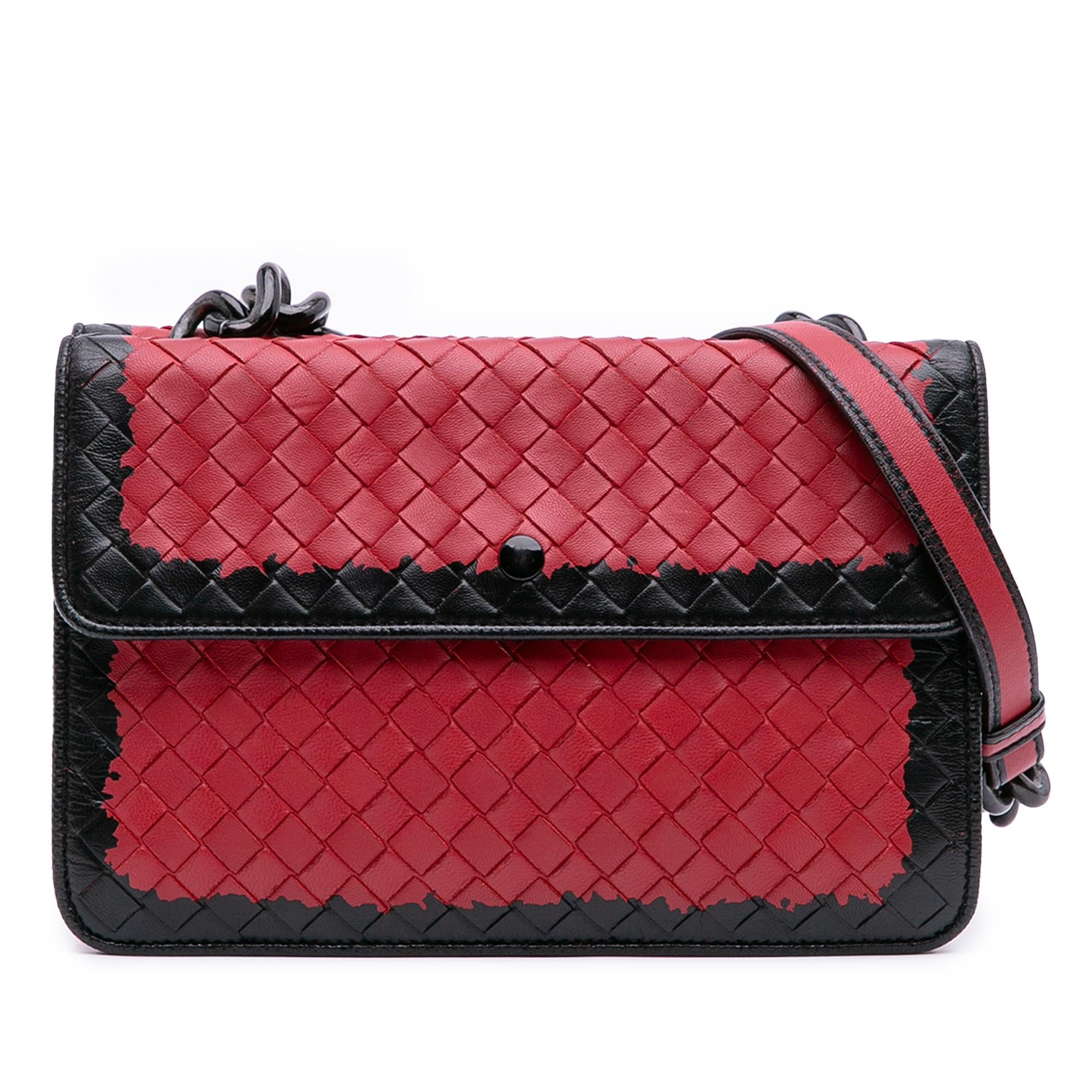 Bottega Veneta Nappa Intrecciato Glass Shoulder Bag
