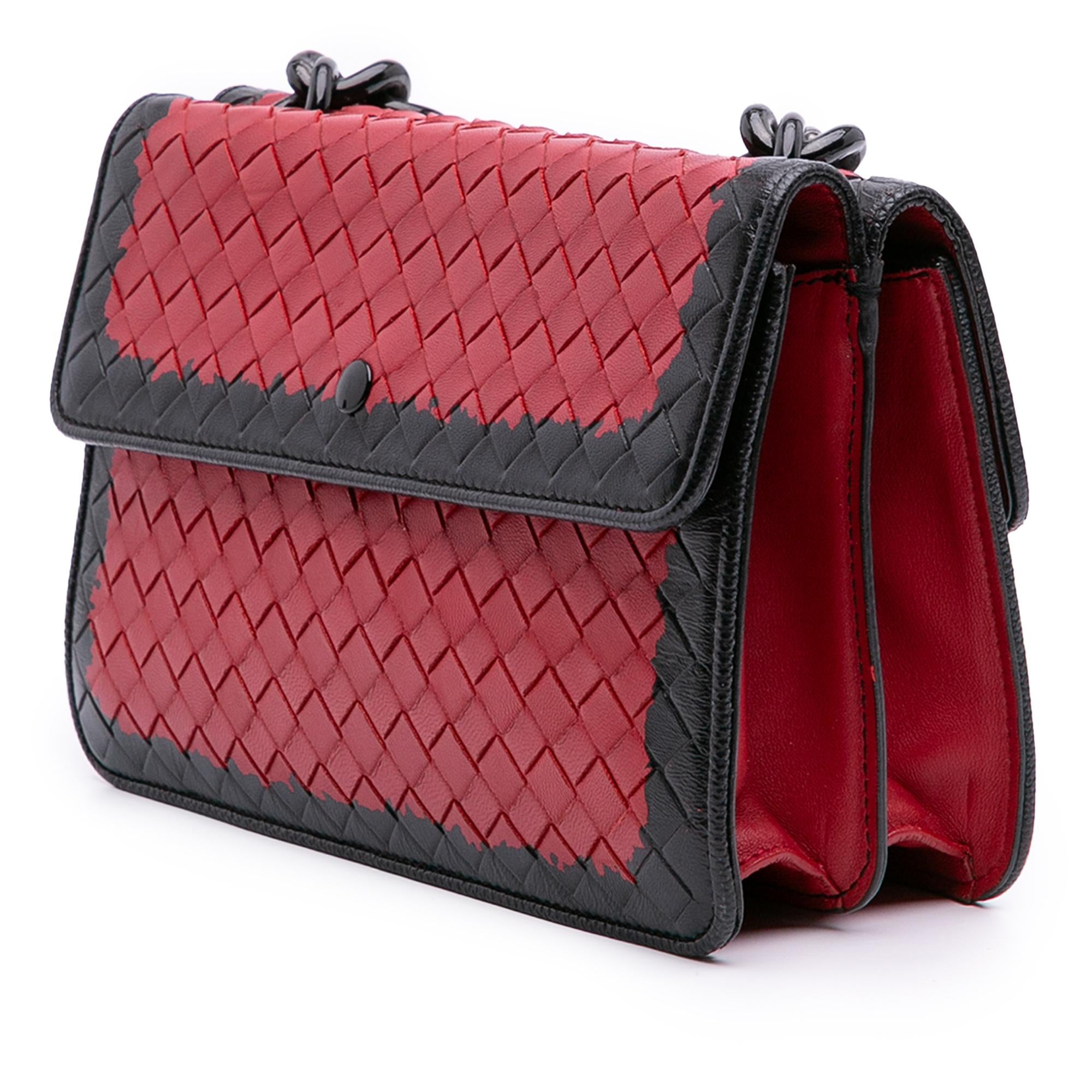 Bottega Veneta Nappa Intrecciato Glass Shoulder Bag
