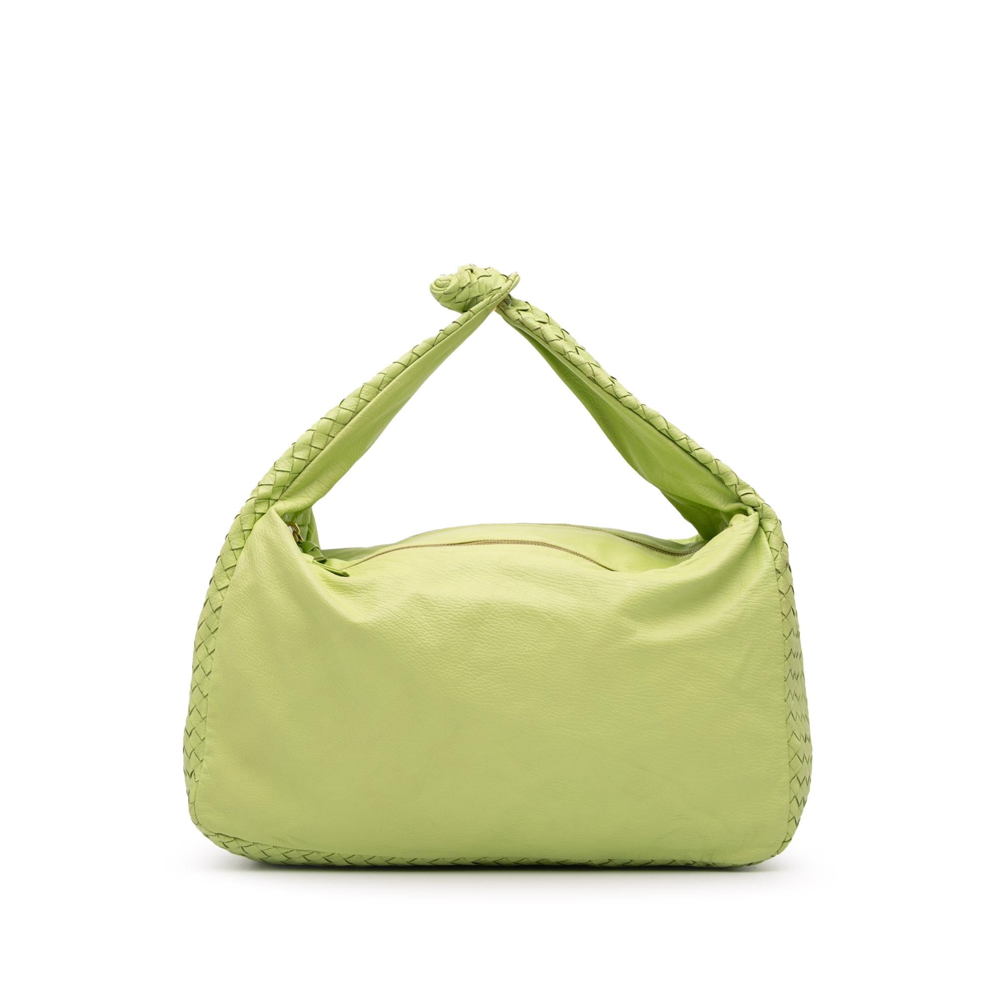 Bottega Veneta Nappa Intrecciato Knot Hobo
