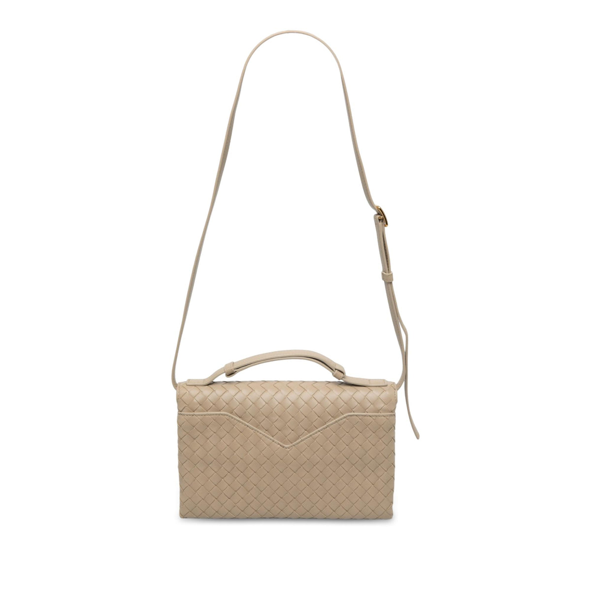 Bottega Veneta Nappa Intrecciato Knot Lock Top Handle Bag