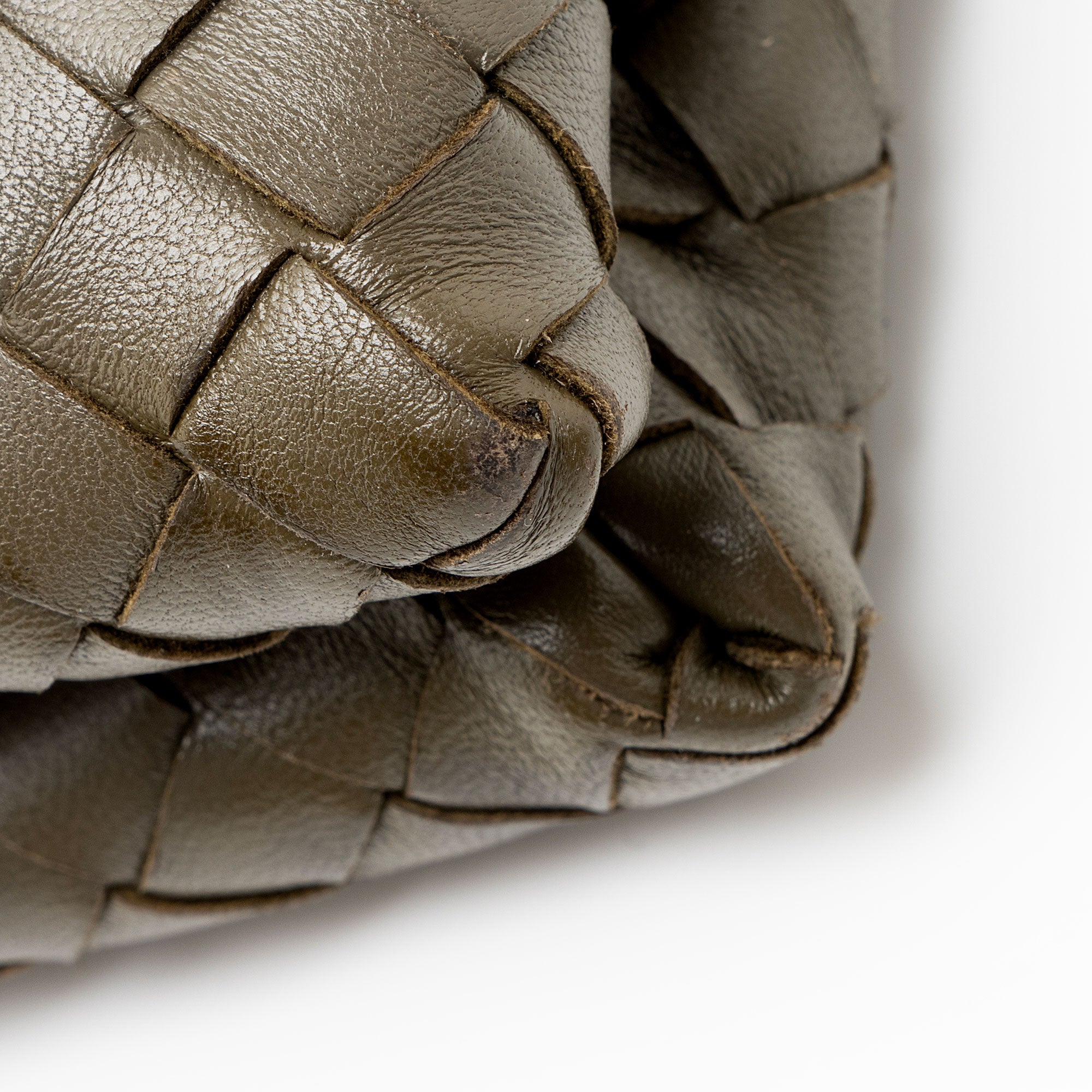 Bottega Veneta Nappa Intrecciato Knot Lock Top Handle Crossbody