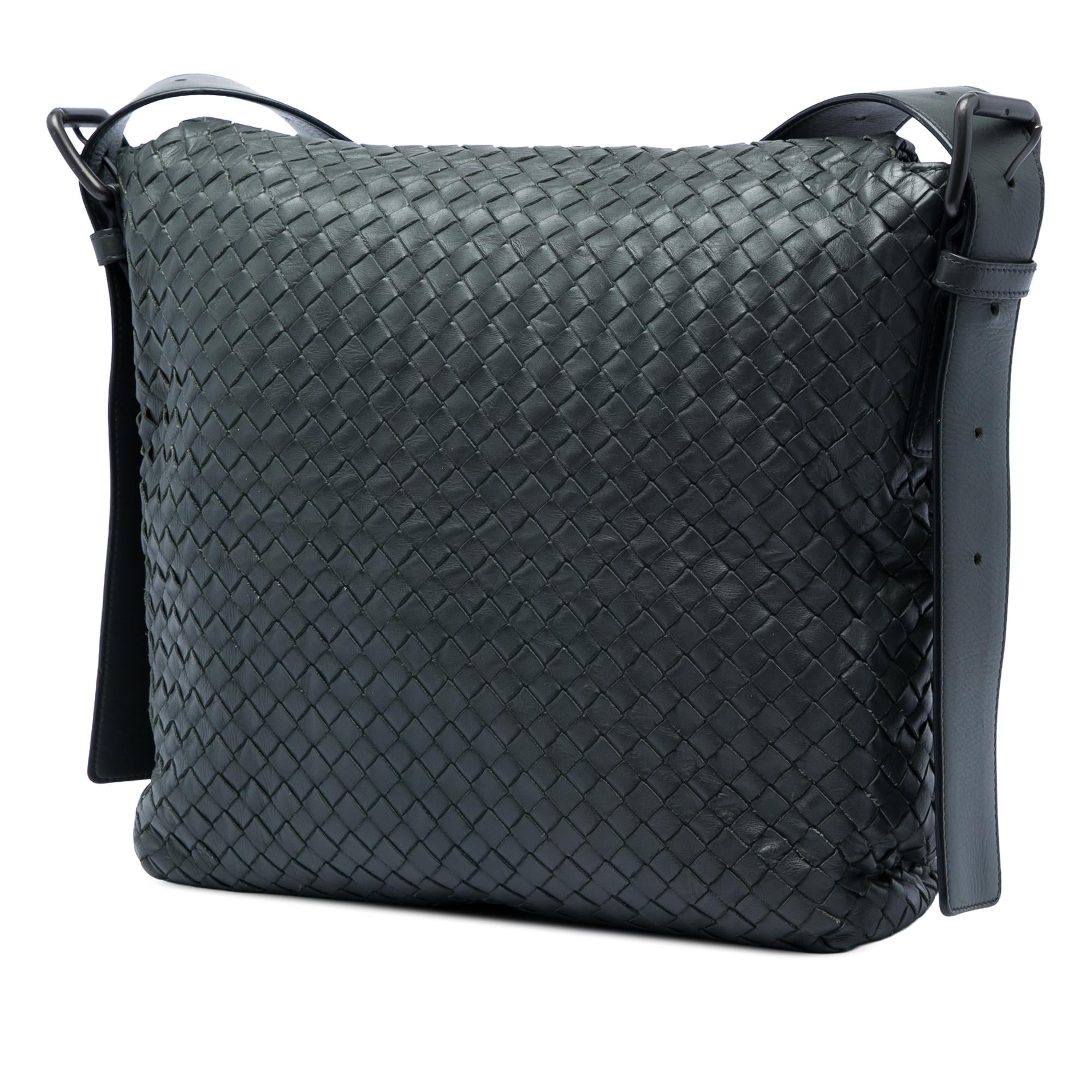 Bottega Veneta Nappa Intrecciato Messenger Bag