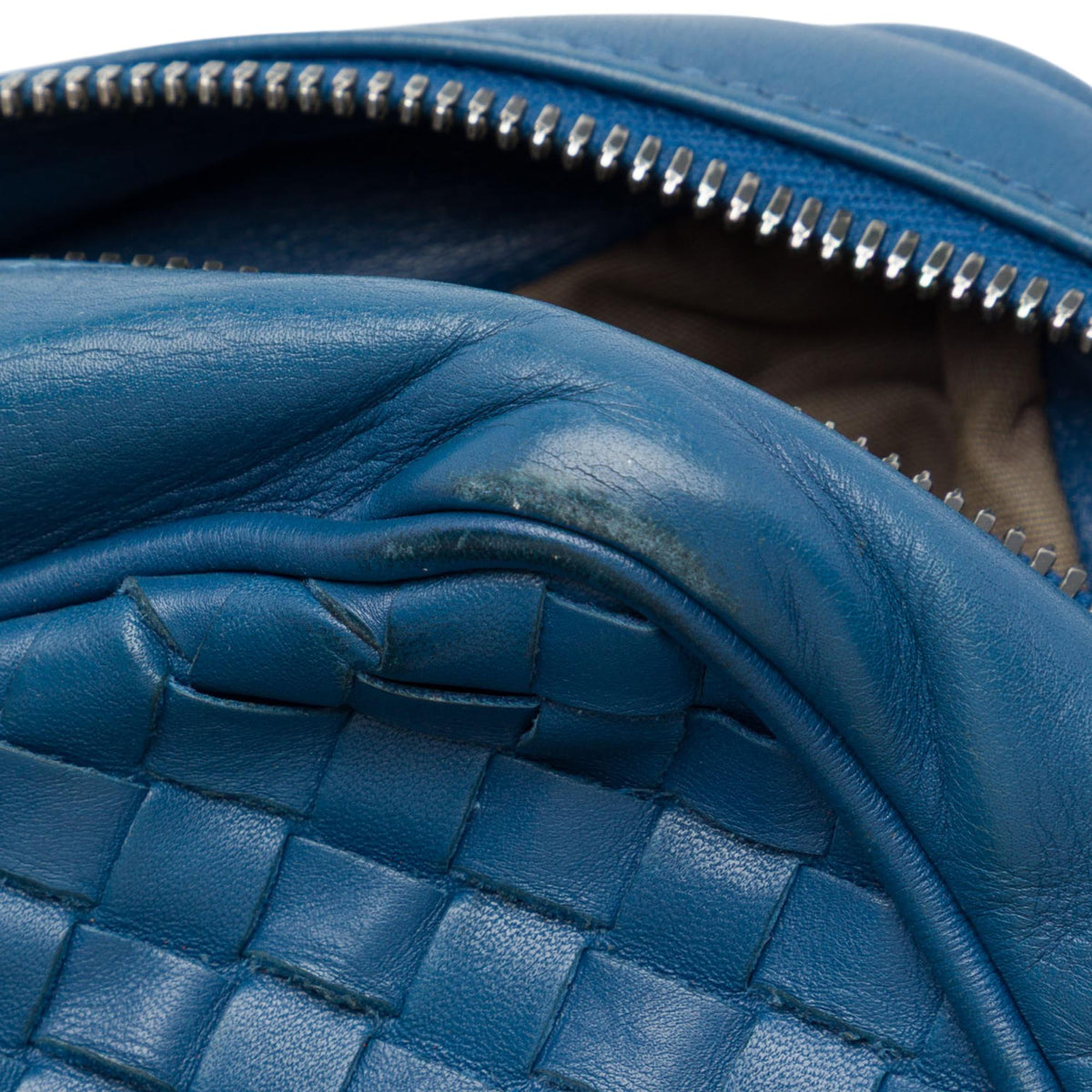 Bottega Veneta Nappa Intrecciato Messenger Bag