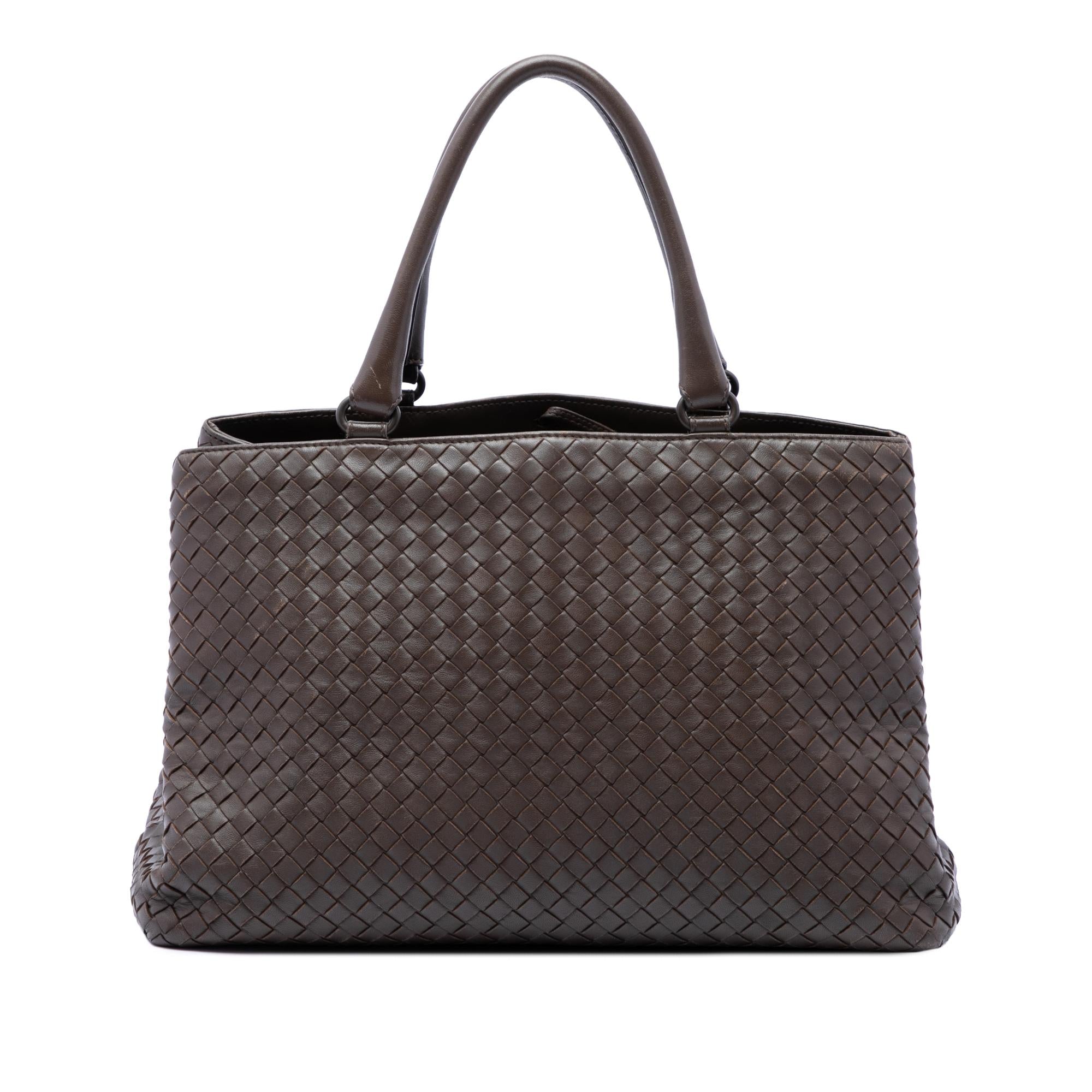Bottega Veneta Nappa Intrecciato Milano Tote
