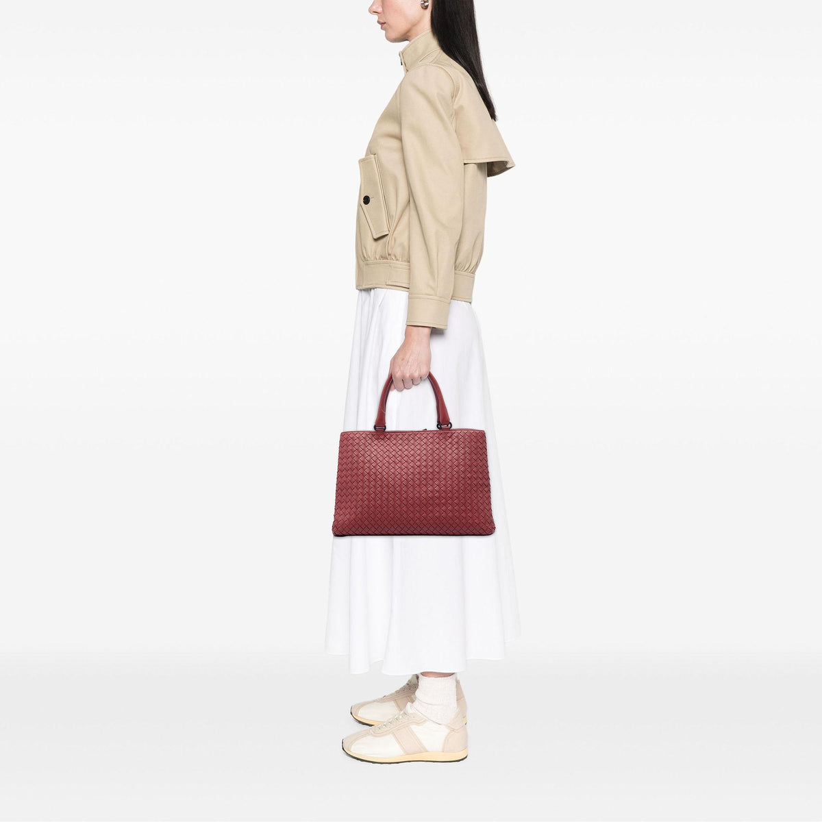 Bottega Veneta Nappa Intrecciato Milano Tote