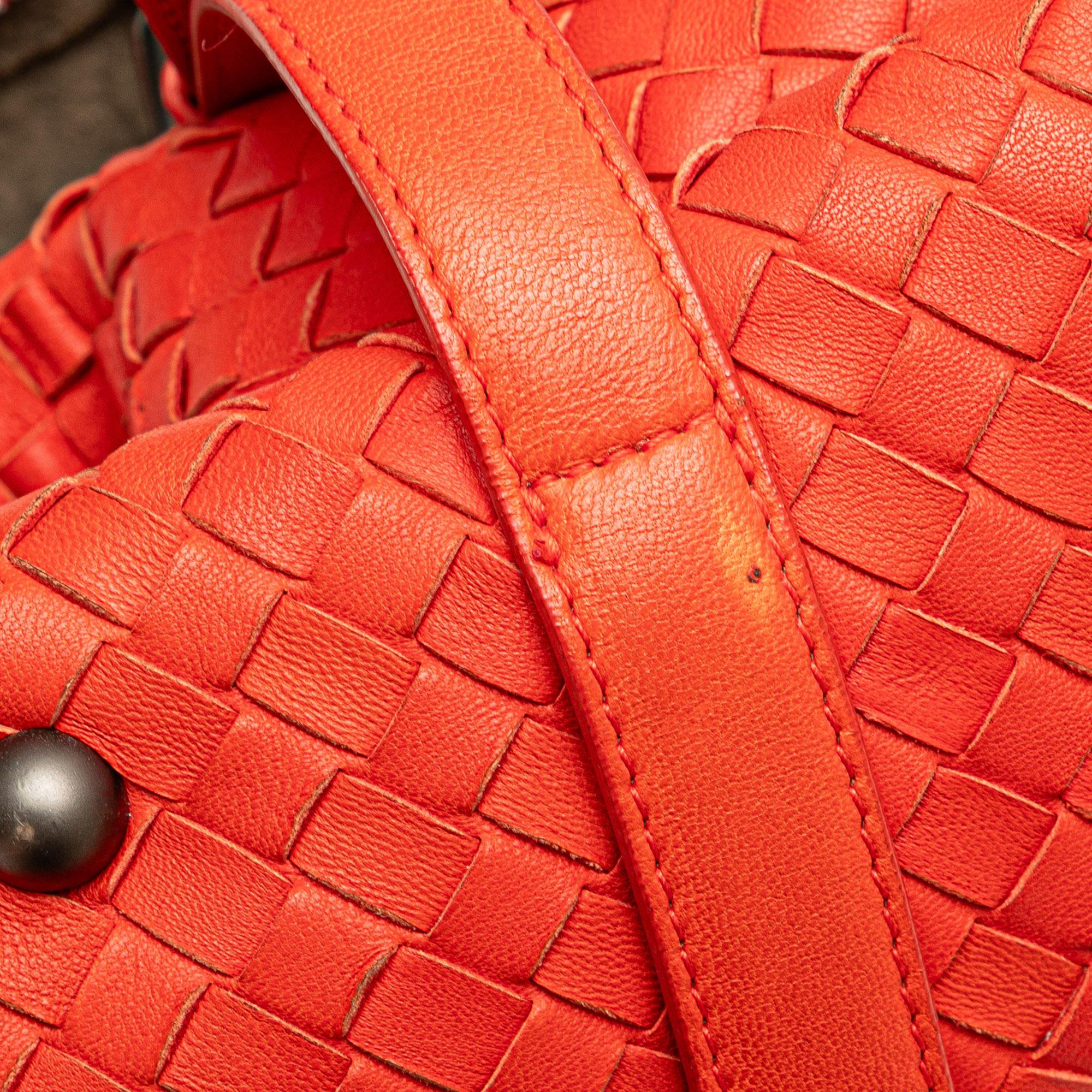 Bottega Veneta Nappa Intrecciato Montaigne Shoulder Bag