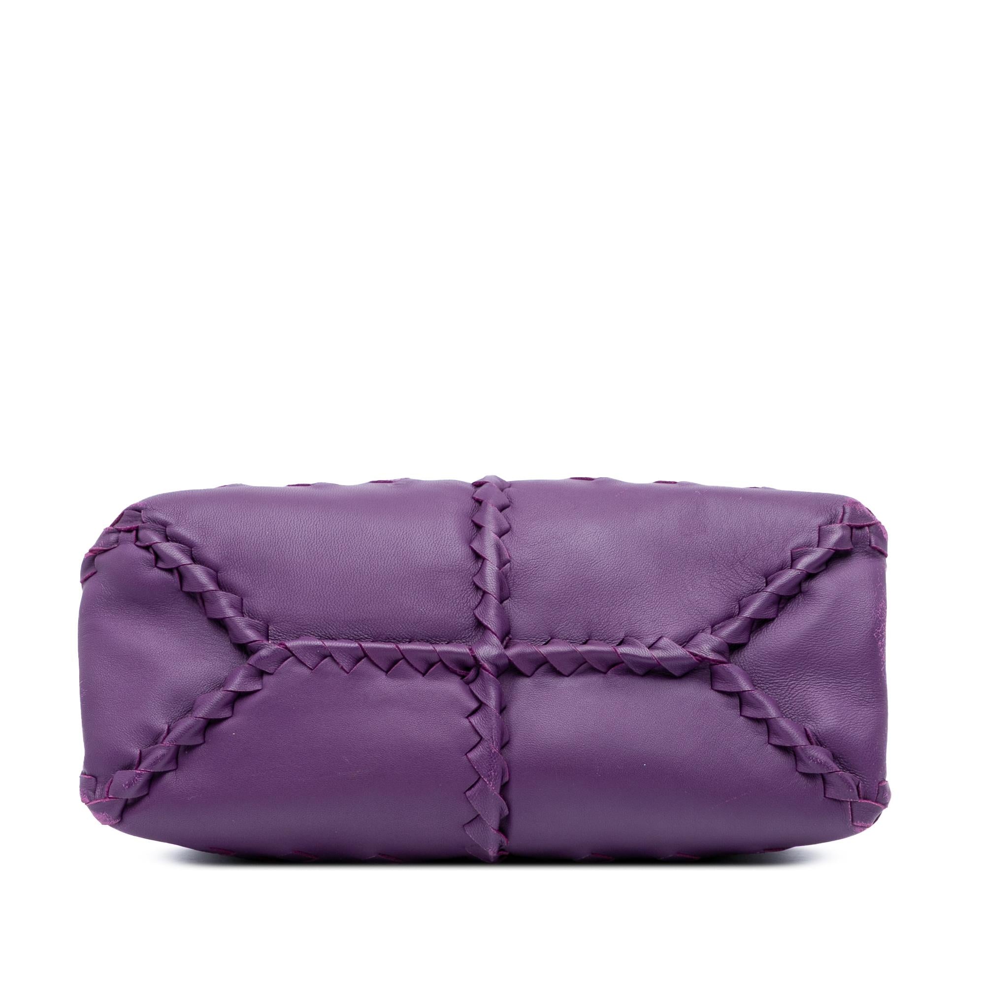 Bottega Veneta Nappa Intrecciato Napoli Satchel
