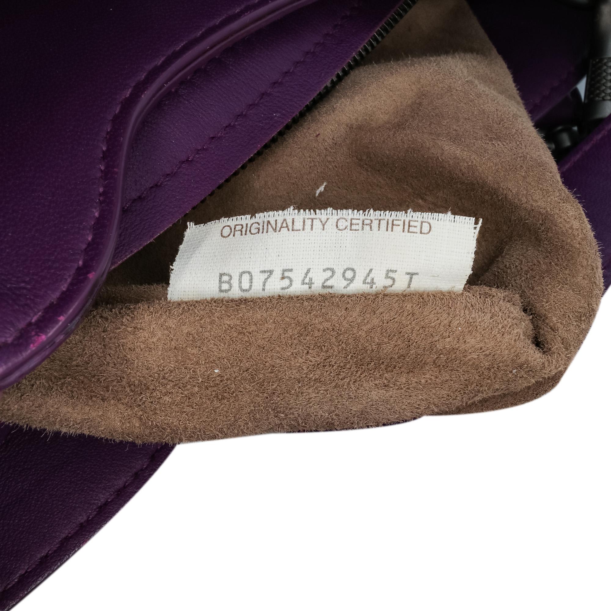 Bottega Veneta Nappa Intrecciato Napoli Satchel
