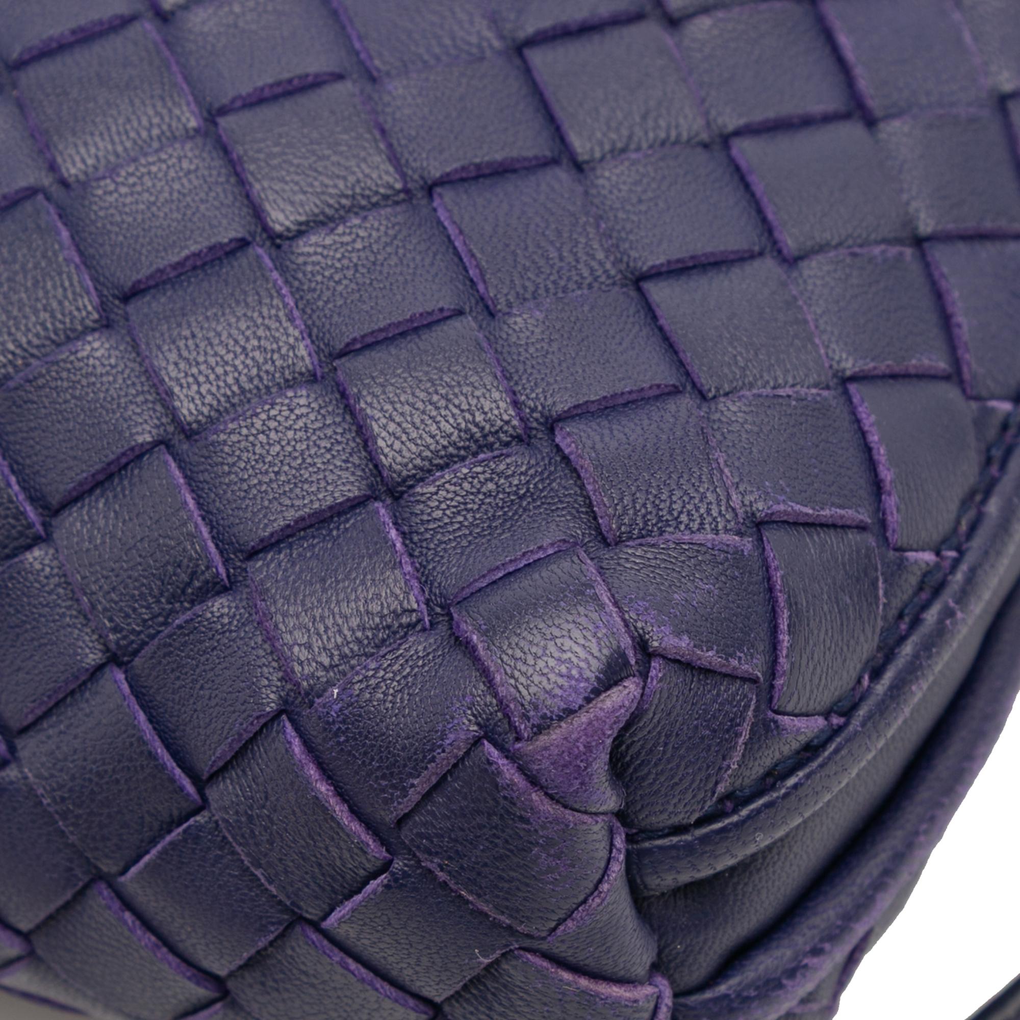 Bottega Veneta Nappa Intrecciato Nodini Crossbody