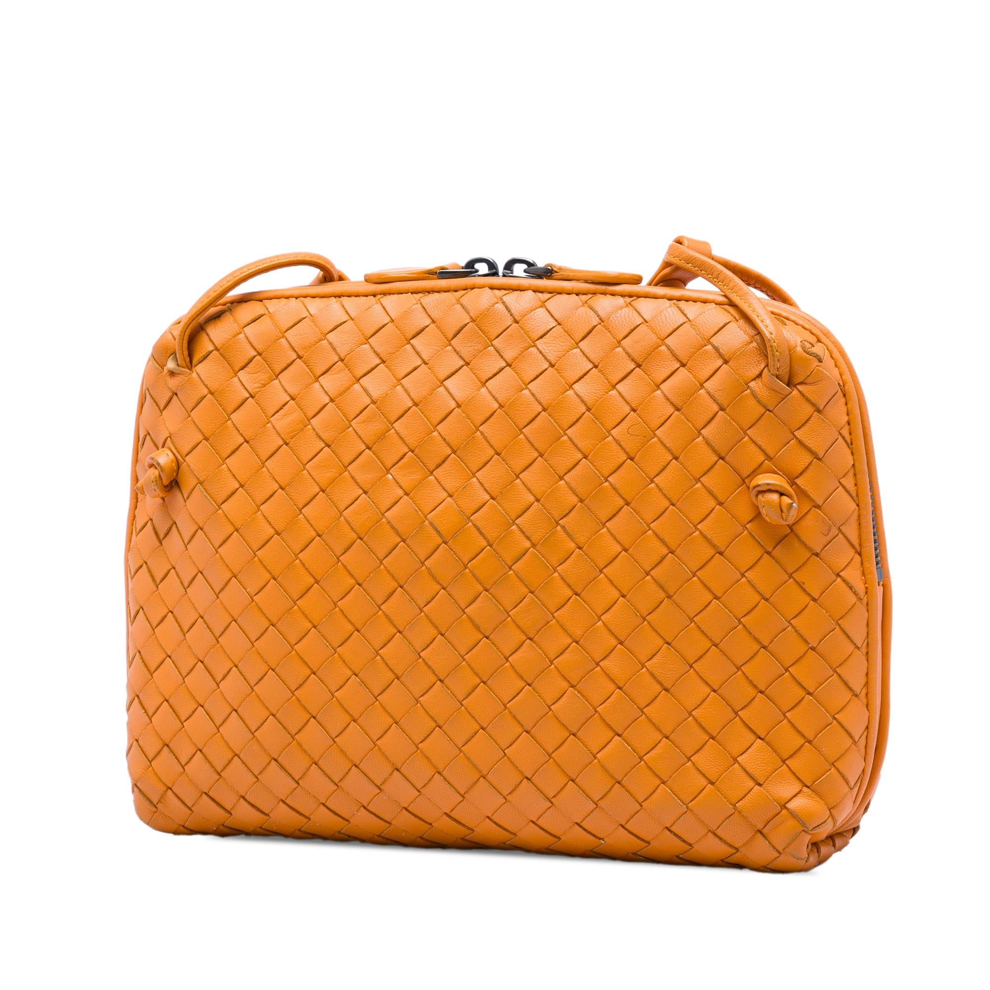 Bottega Veneta Nappa Intrecciato Nodini Crossbody