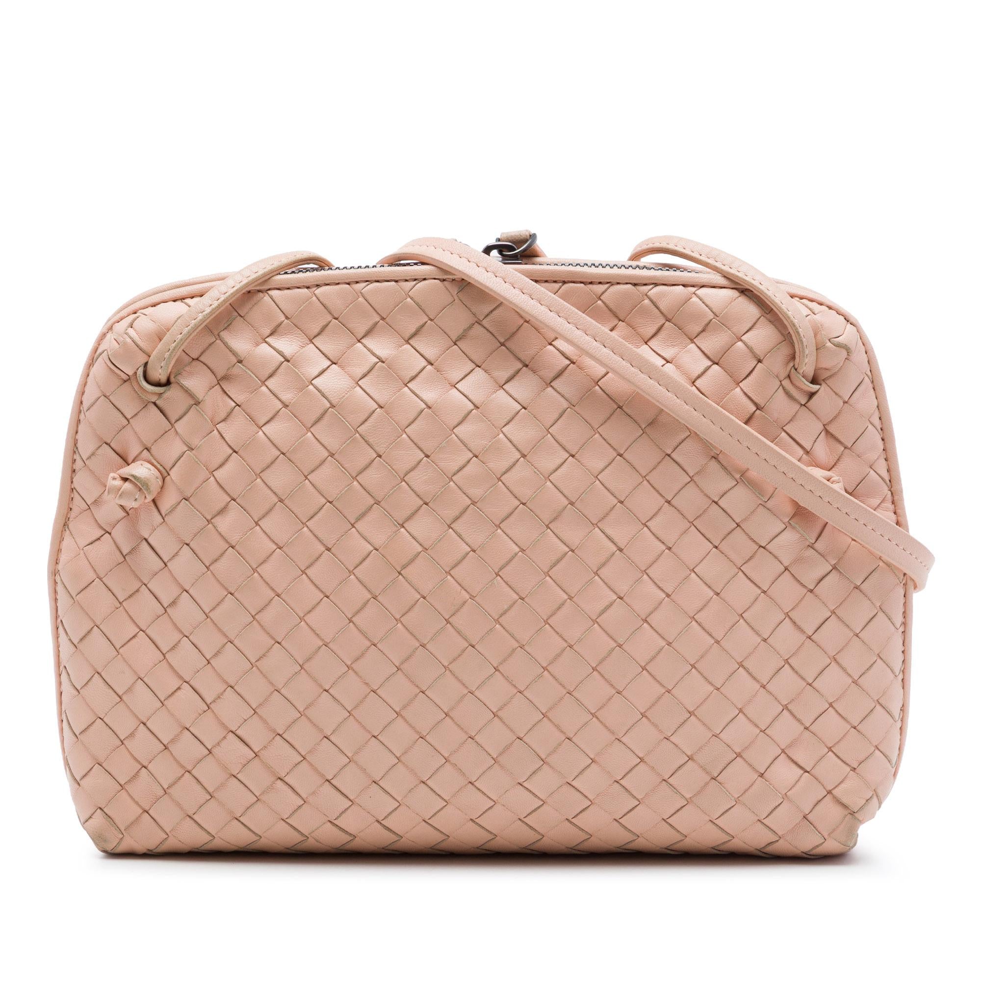 Bottega Veneta Nappa Intrecciato Nodini Crossbody
