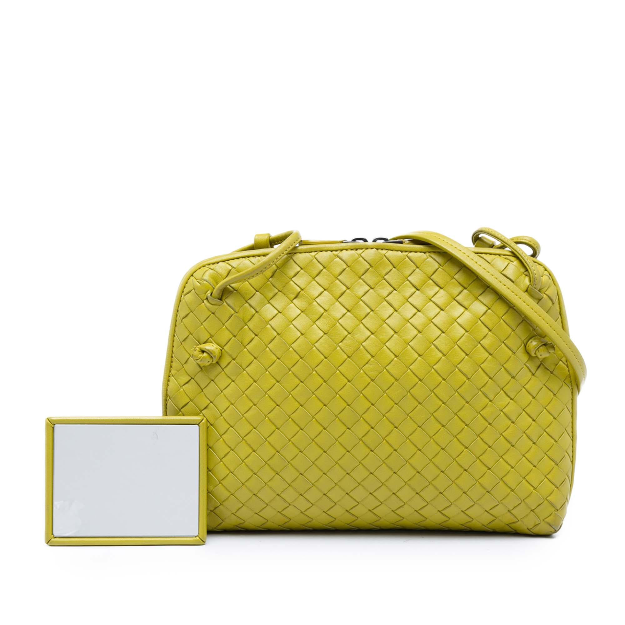 Bottega Veneta Nappa Intrecciato Nodini Crossbody