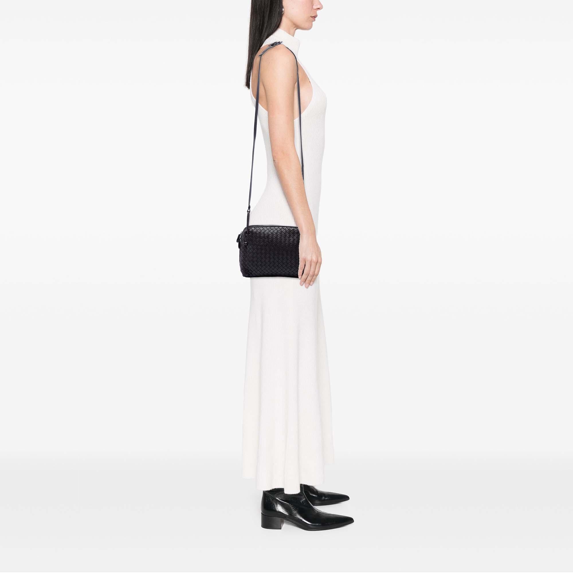 Bottega Veneta Nappa Intrecciato Nodini Crossbody
