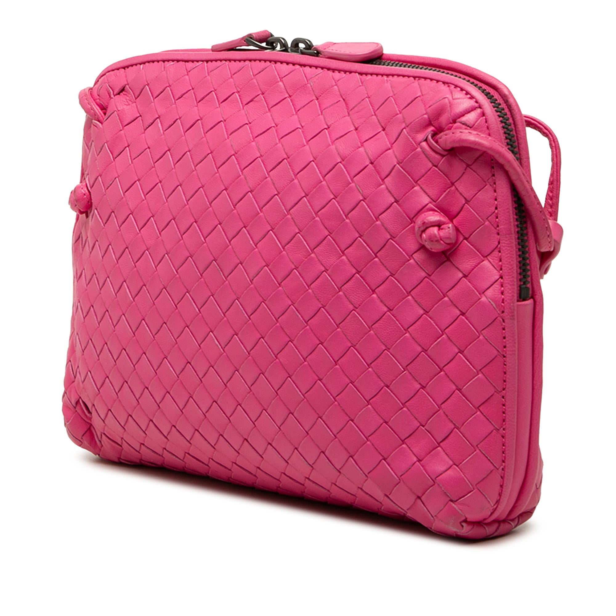 Bottega Veneta Nappa Intrecciato Nodini Crossbody