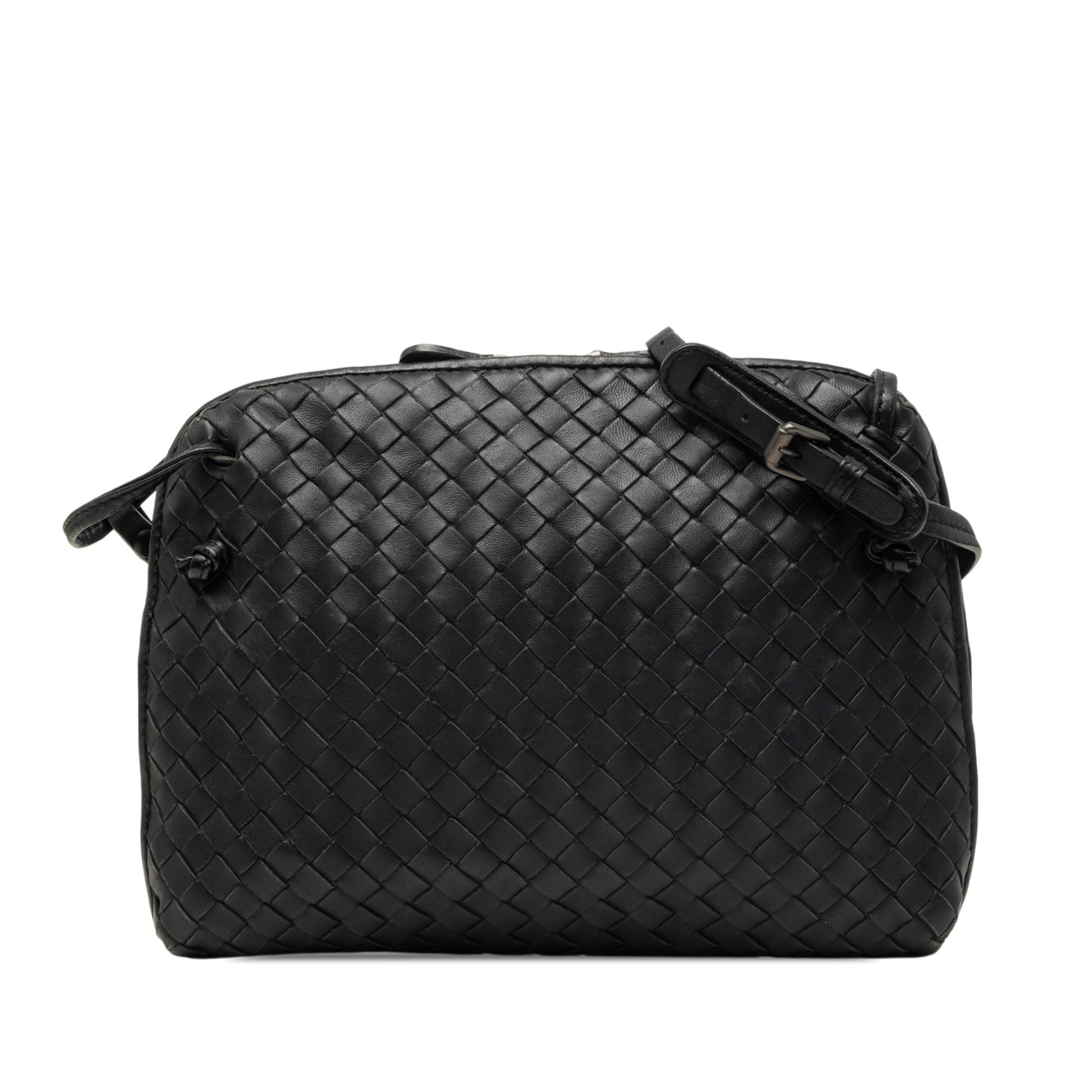 Bottega Veneta Nappa Intrecciato Nodini Crossbody