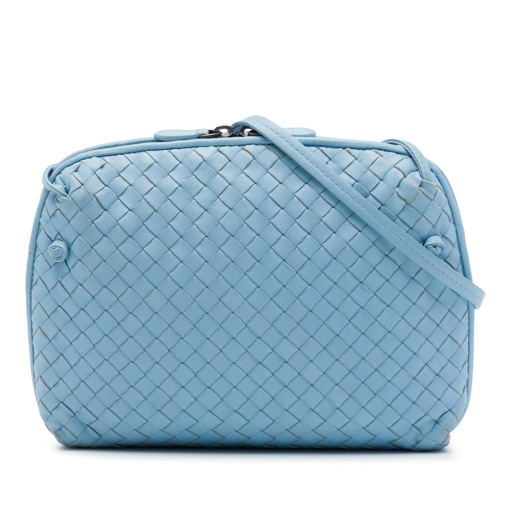 Bottega Veneta Nappa Intrecciato Nodini Crossbody