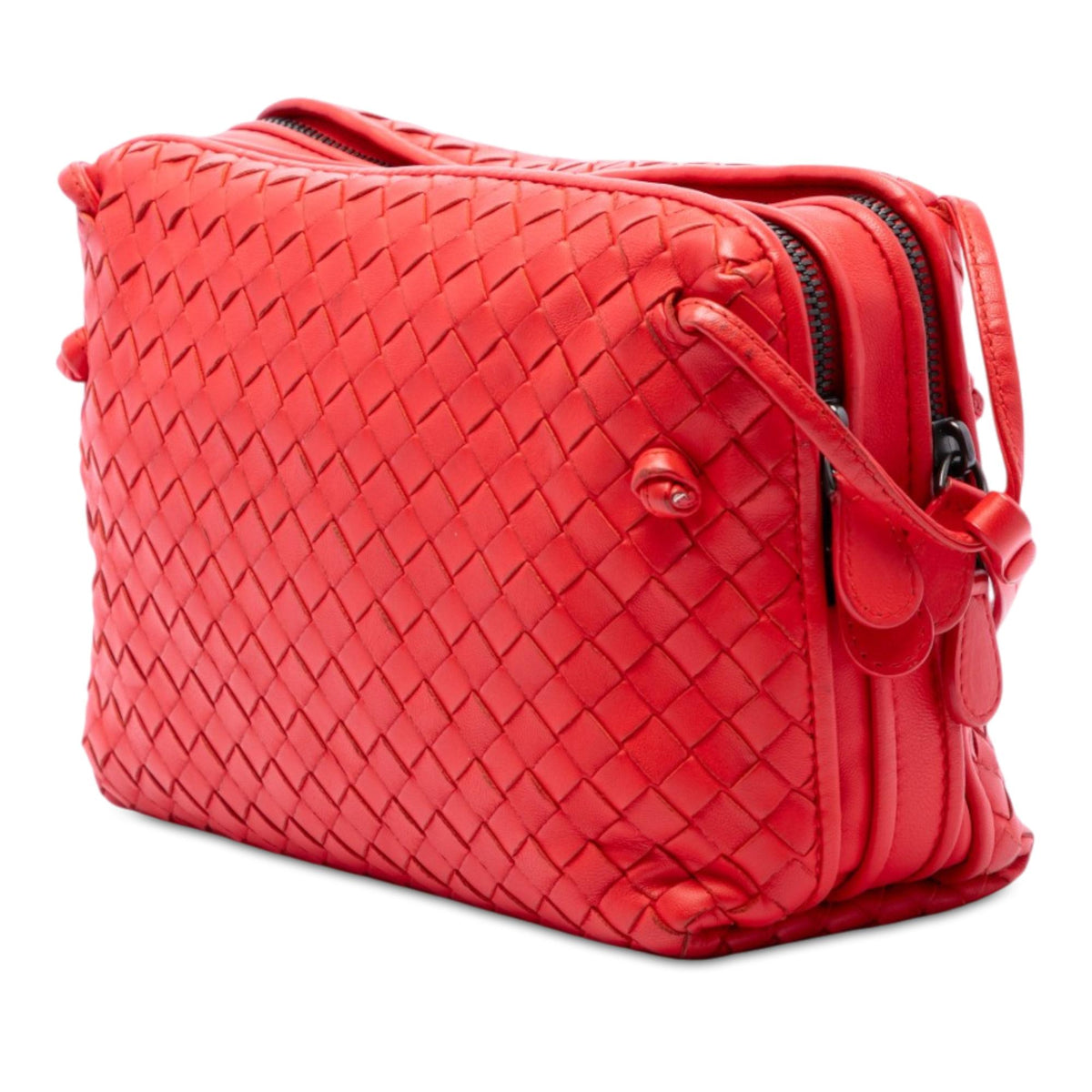Bottega Veneta Nappa Intrecciato Nodini Crossbody