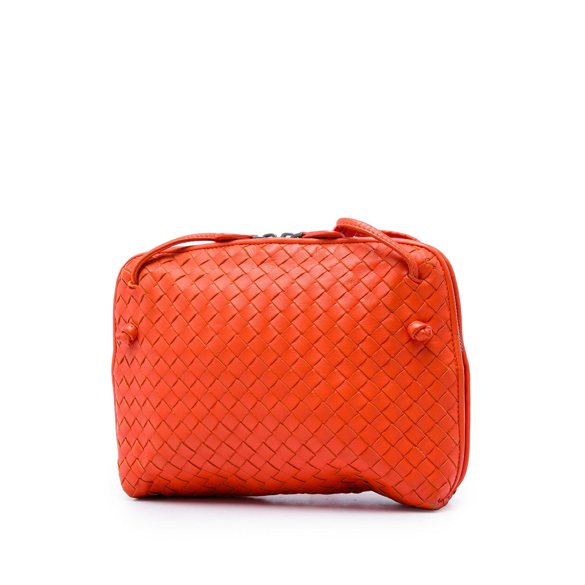 Bottega Veneta Nappa Intrecciato Nodini Crossbody