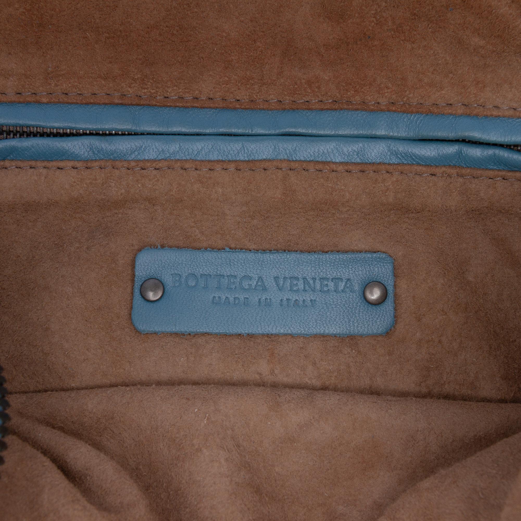 Bottega Veneta Nappa Intrecciato Nodini Double Zip Crossbody