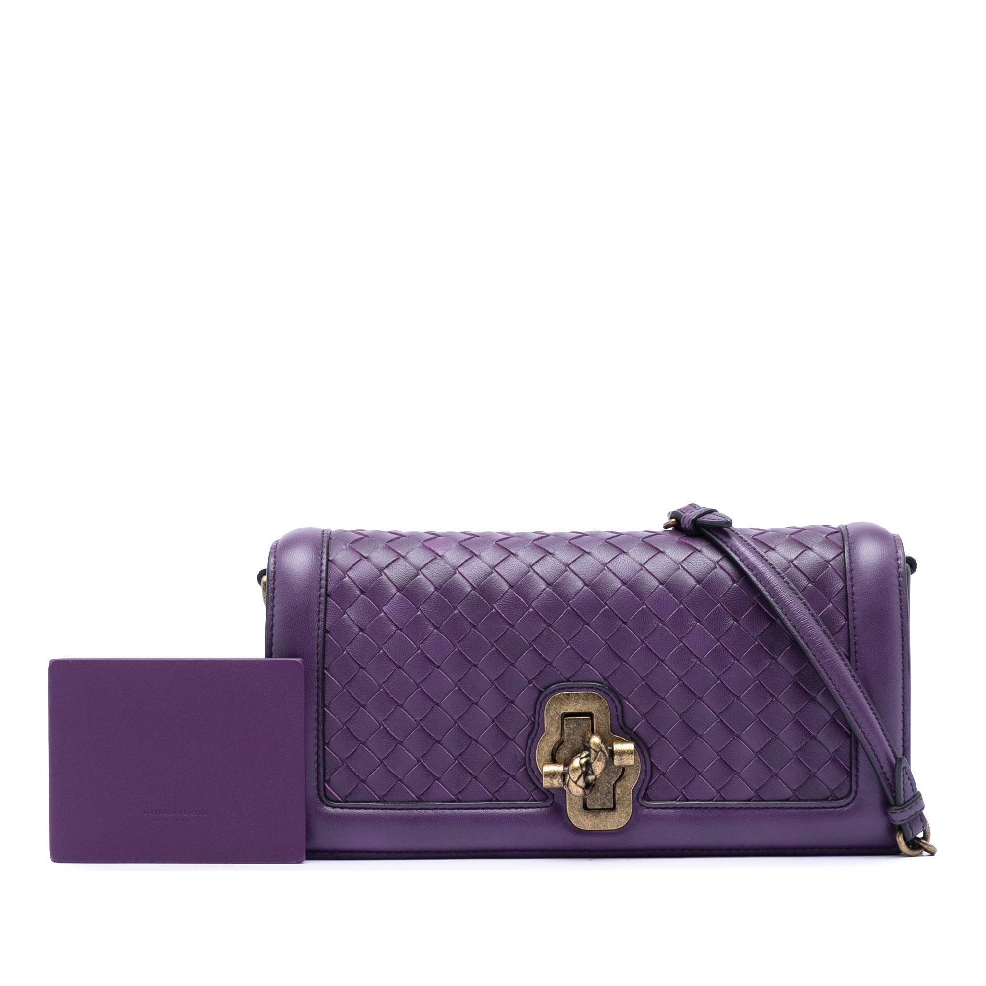 Bottega Veneta Nappa Intrecciato Olimpia Knot Crossbody