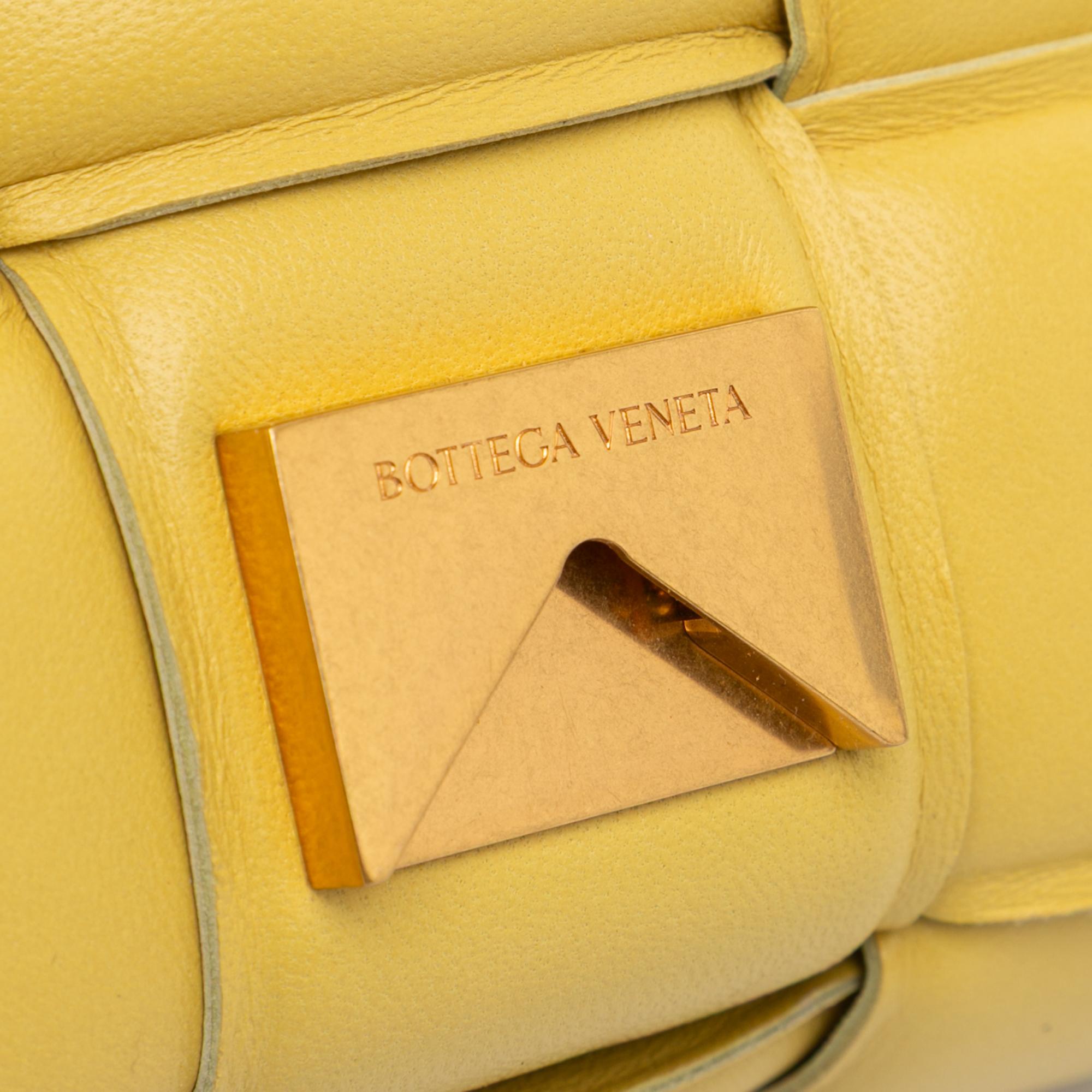 Bottega Veneta Nappa Intrecciato Padded Chain Cassette Satchel