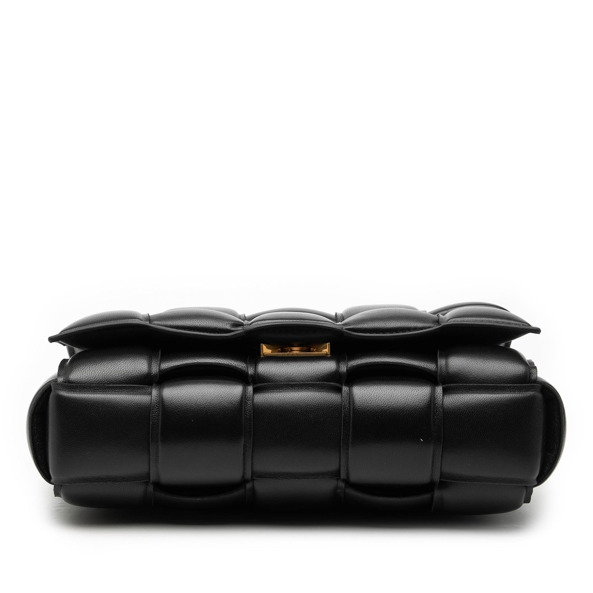 Bottega Veneta Nappa Intrecciato Padded Chain Cassette Satchel