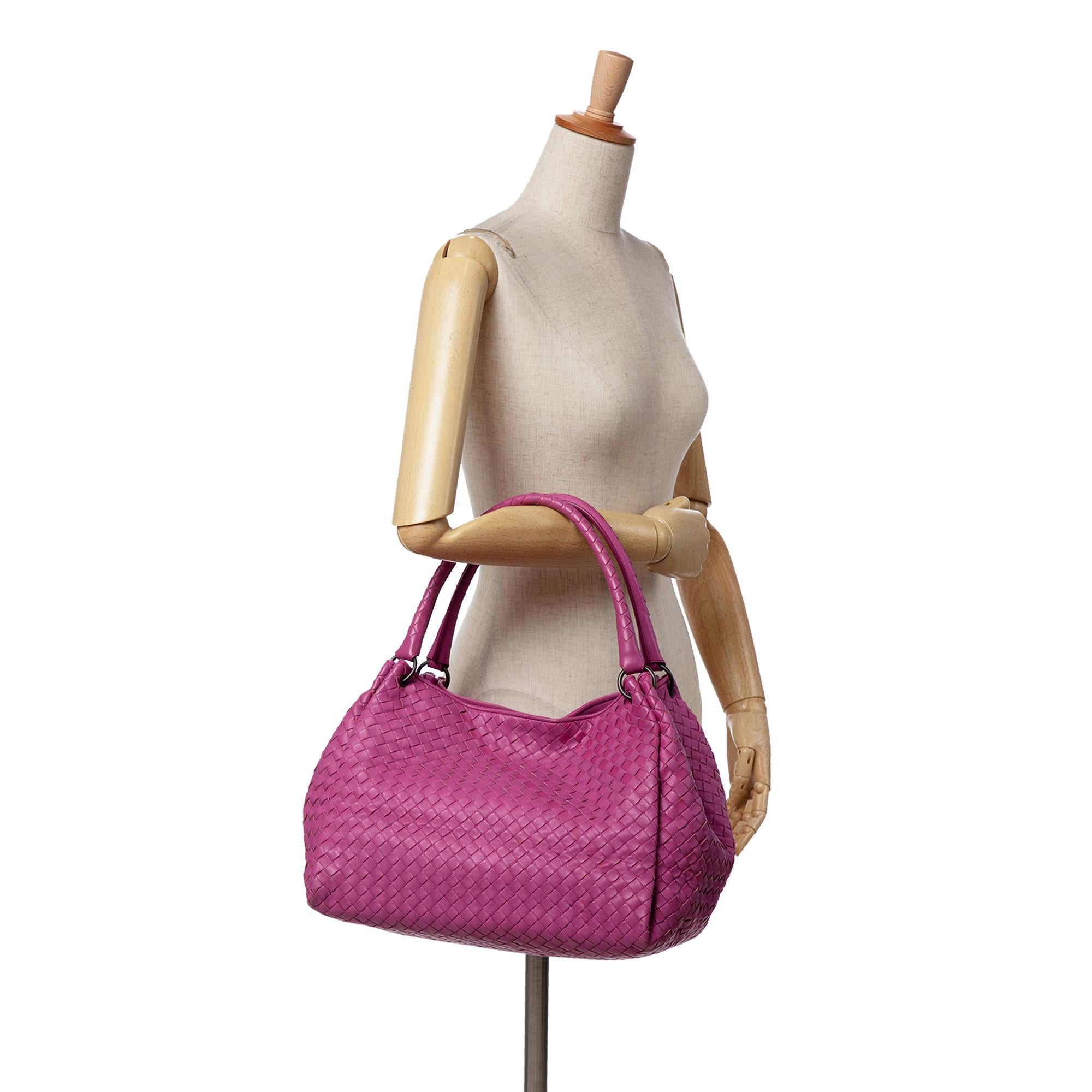 Bottega Veneta Nappa Intrecciato Parachute Tote