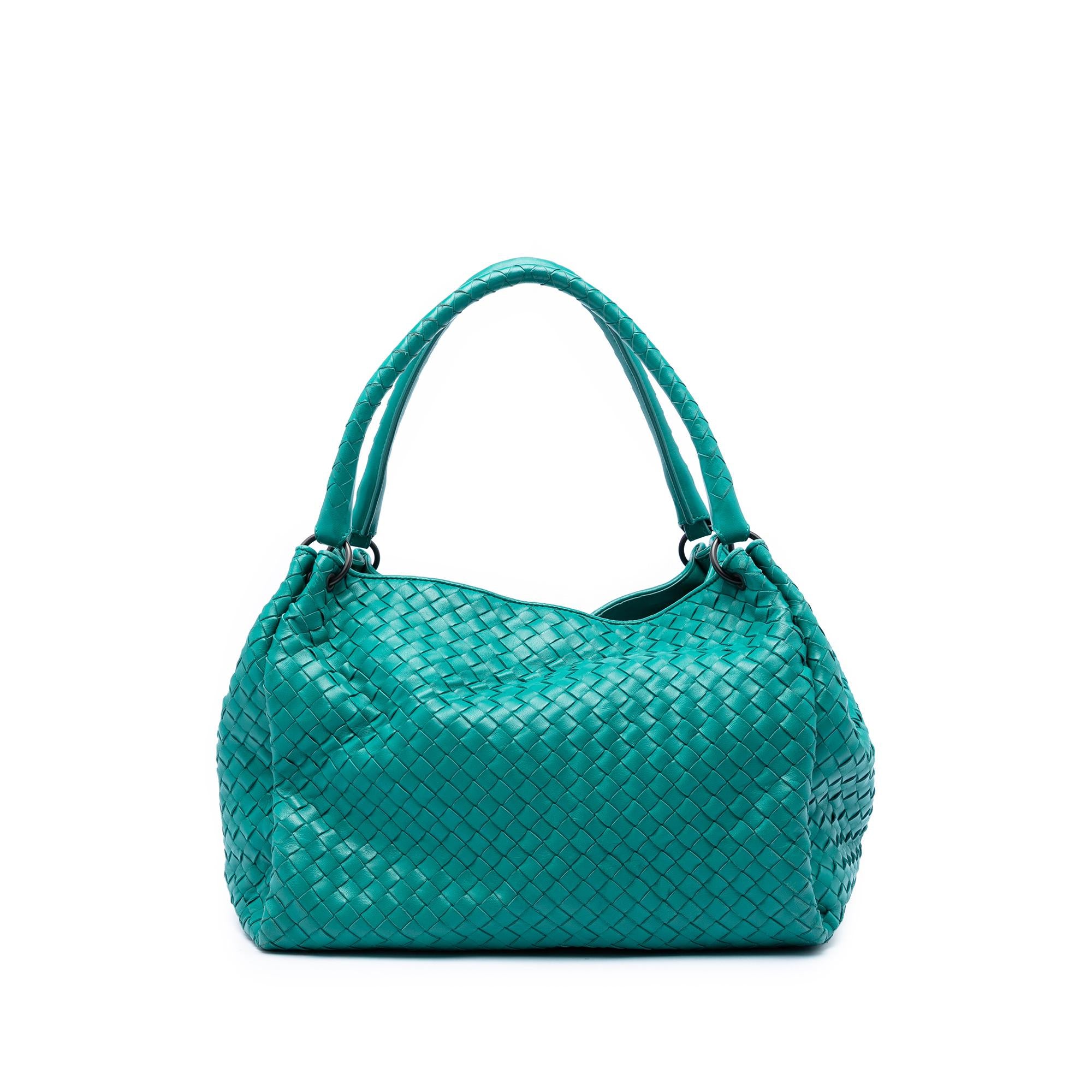 Bottega Veneta Nappa Intrecciato Parachute Tote