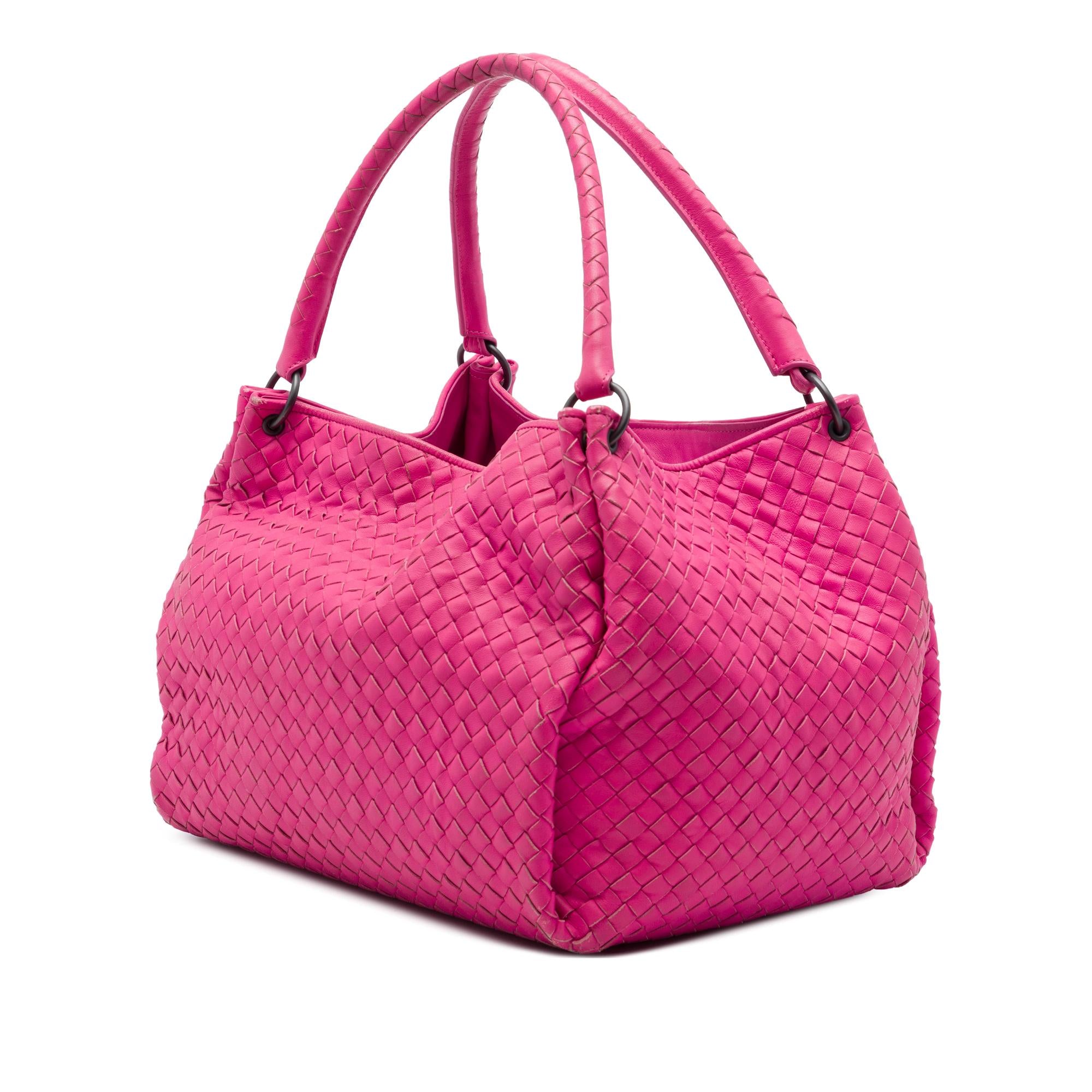 Bottega Veneta Nappa Intrecciato Parachute Tote