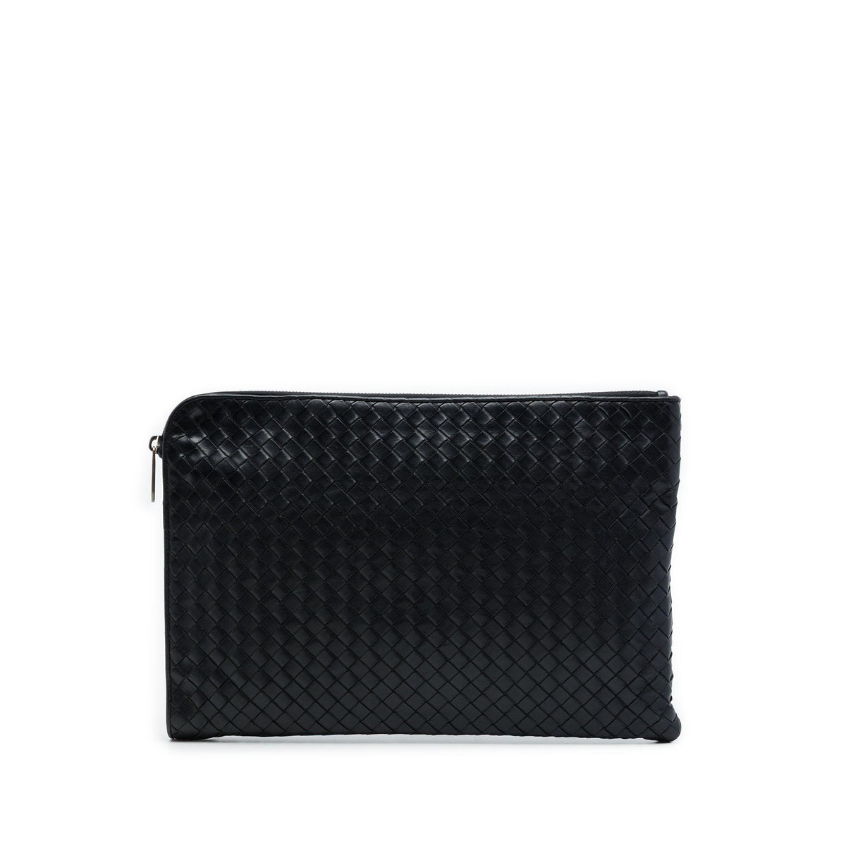 Bottega Veneta Nappa Intrecciato Portfolio Flap Clutch