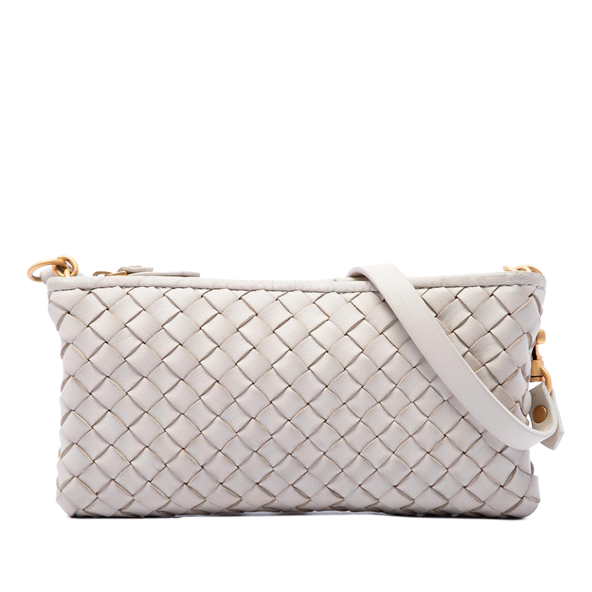 Bottega Veneta Nappa Intrecciato Pouch On Strap