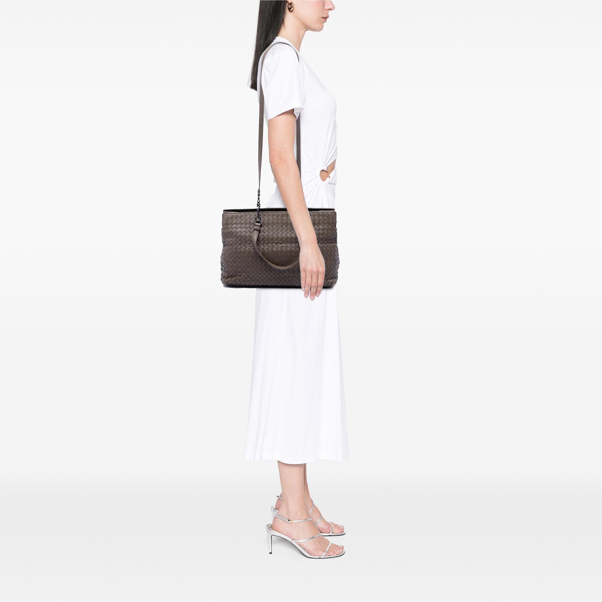 Bottega Veneta Nappa Intrecciato Satchel