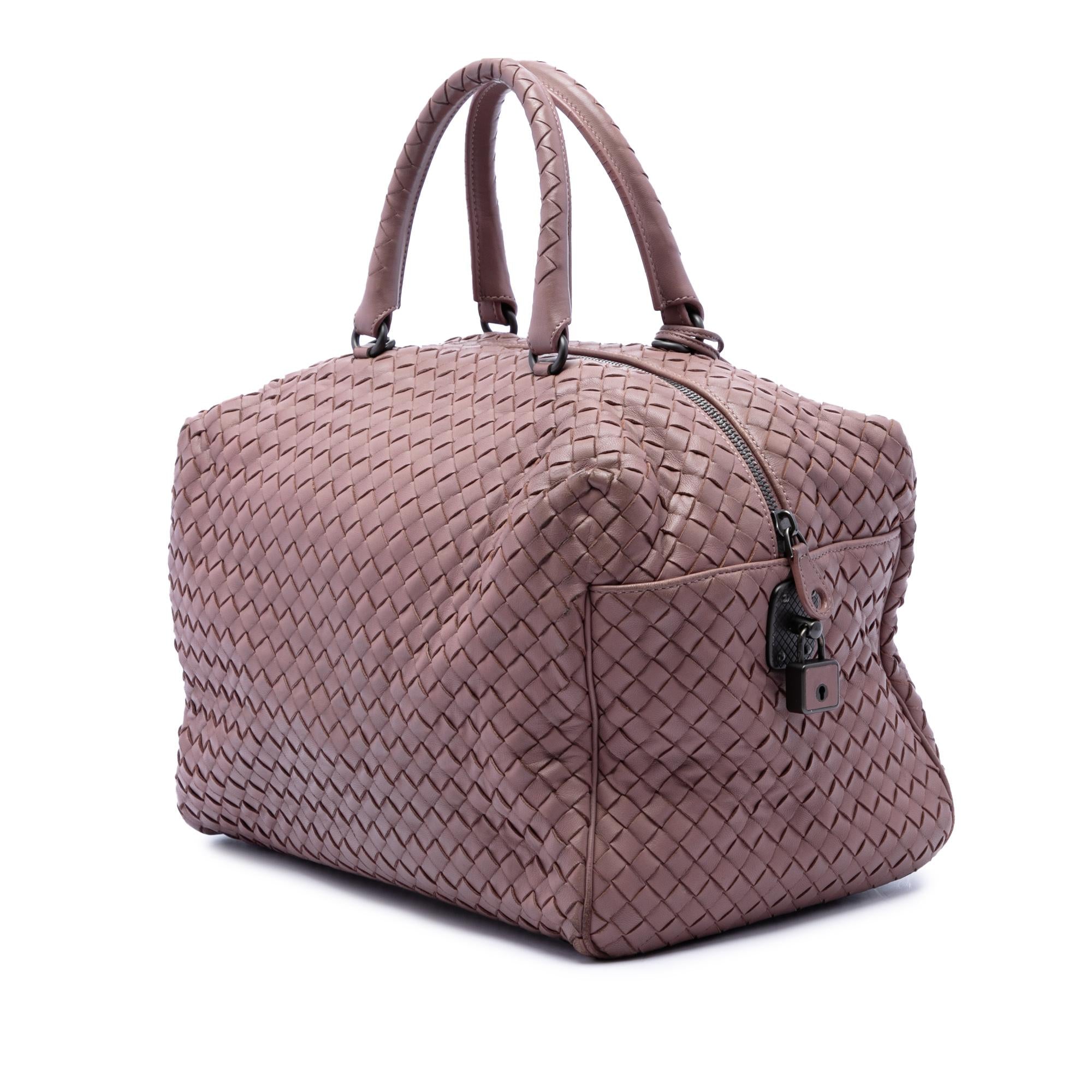 Bottega Veneta Nappa Intrecciato Satchel