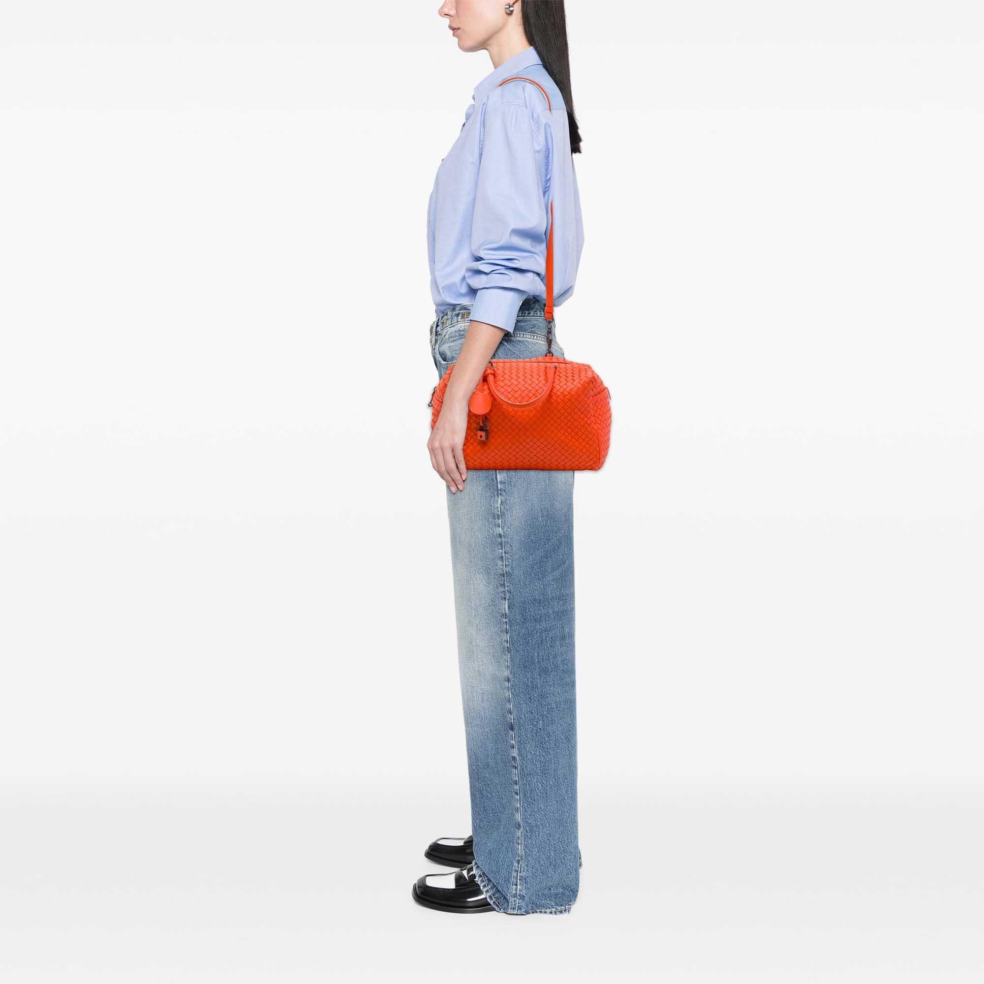 Bottega Veneta Nappa Intrecciato Satchel