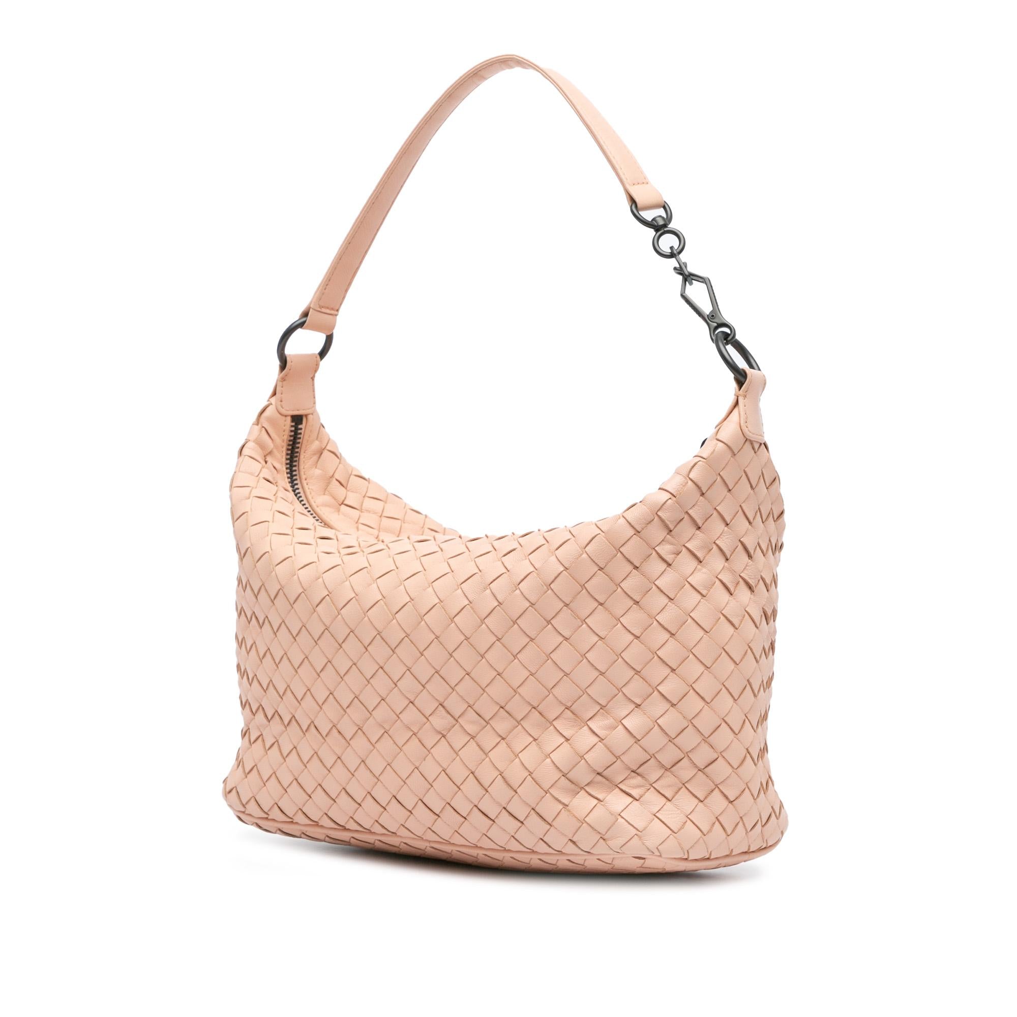 Bottega Veneta Nappa Intrecciato Shoulder Bag (SHG-OupxYp)