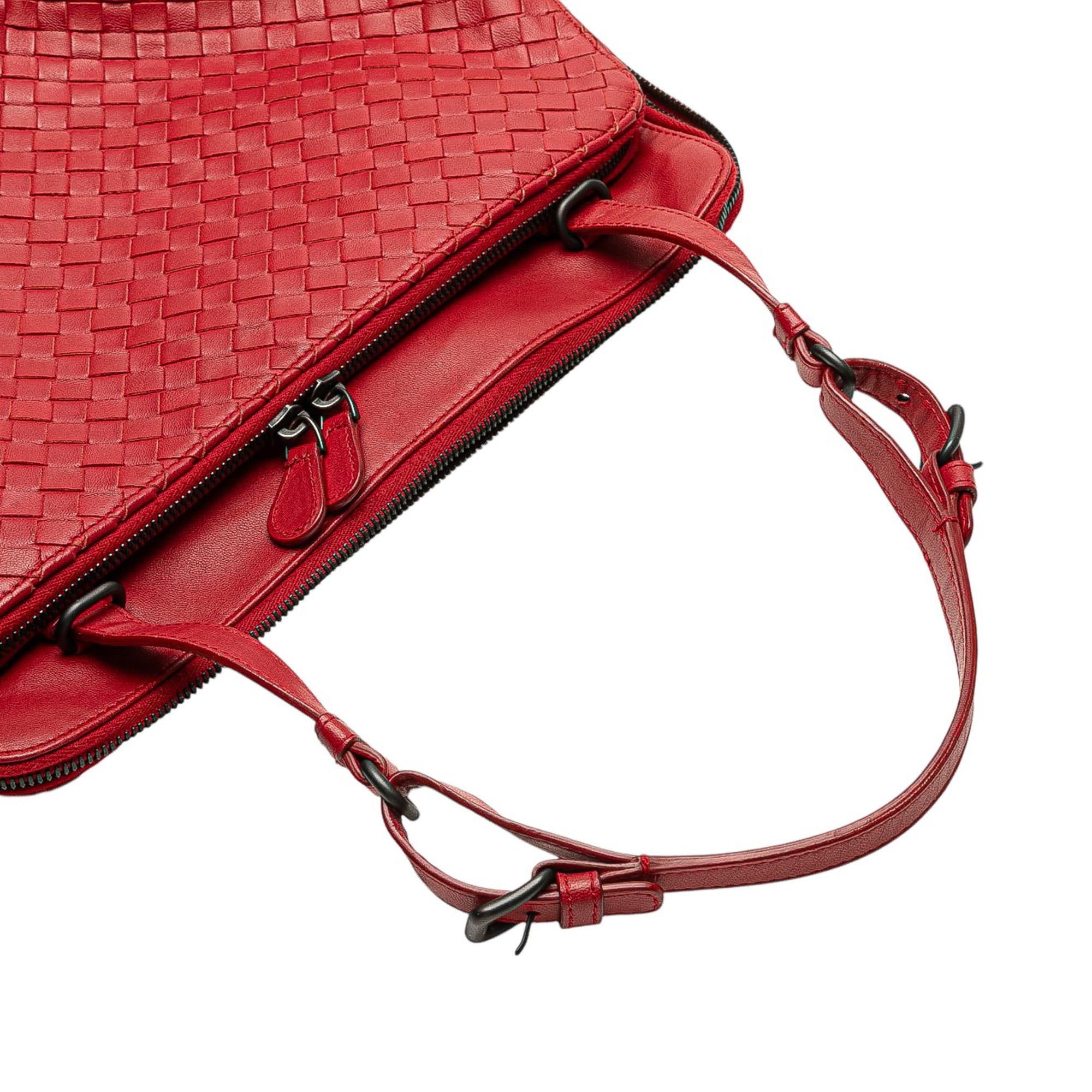 Bottega Veneta Nappa Intrecciato Shoulder Bag