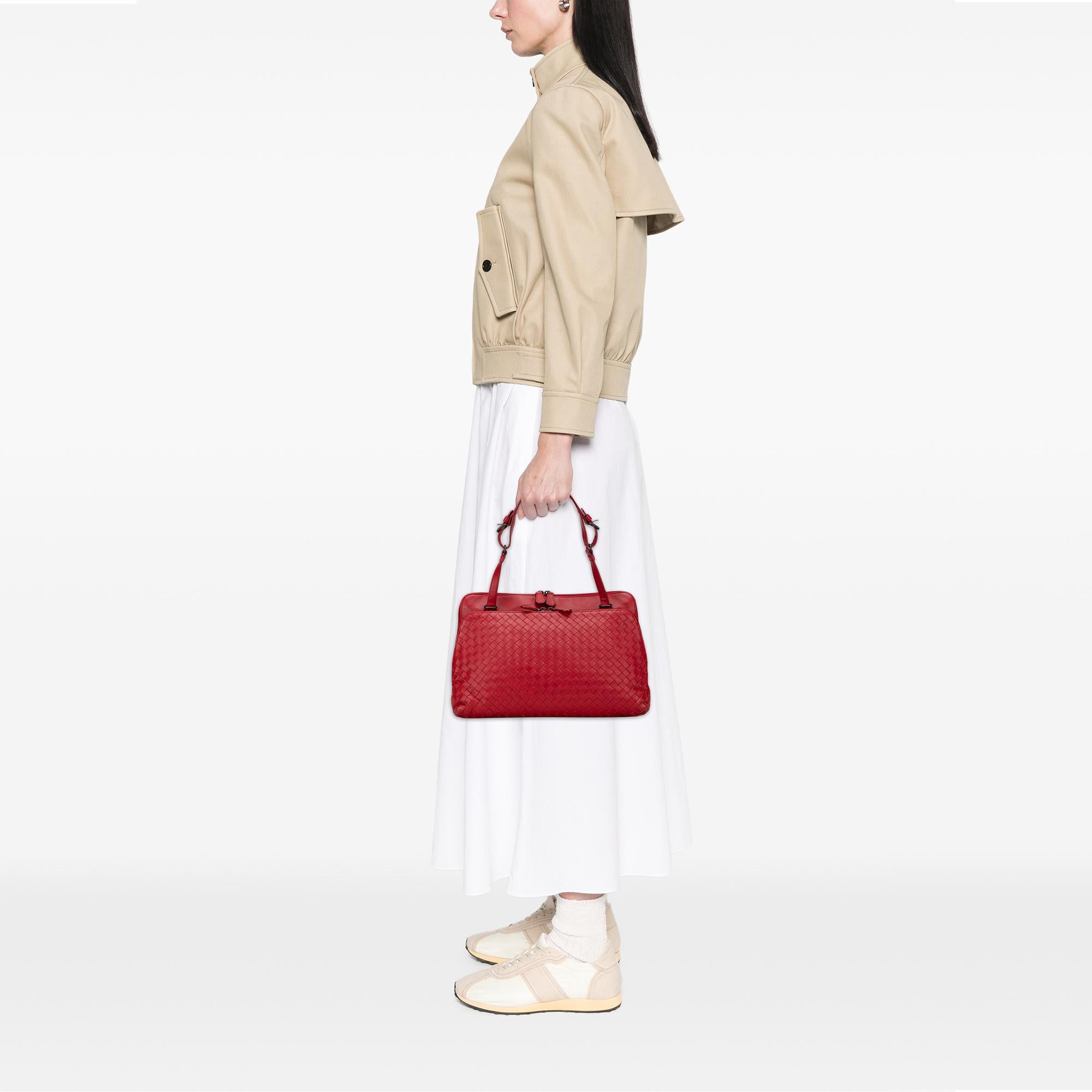 Bottega Veneta Nappa Intrecciato Shoulder Bag