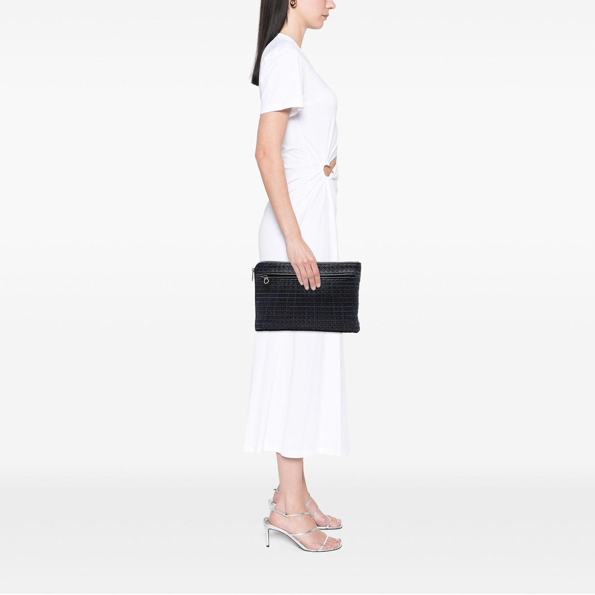 Bottega Veneta Nappa Intrecciato Stitched Clutch