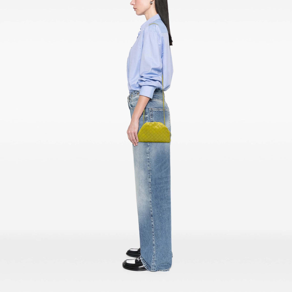 Bottega Veneta Nappa Intrecciato The Mini Pouch Crossbody