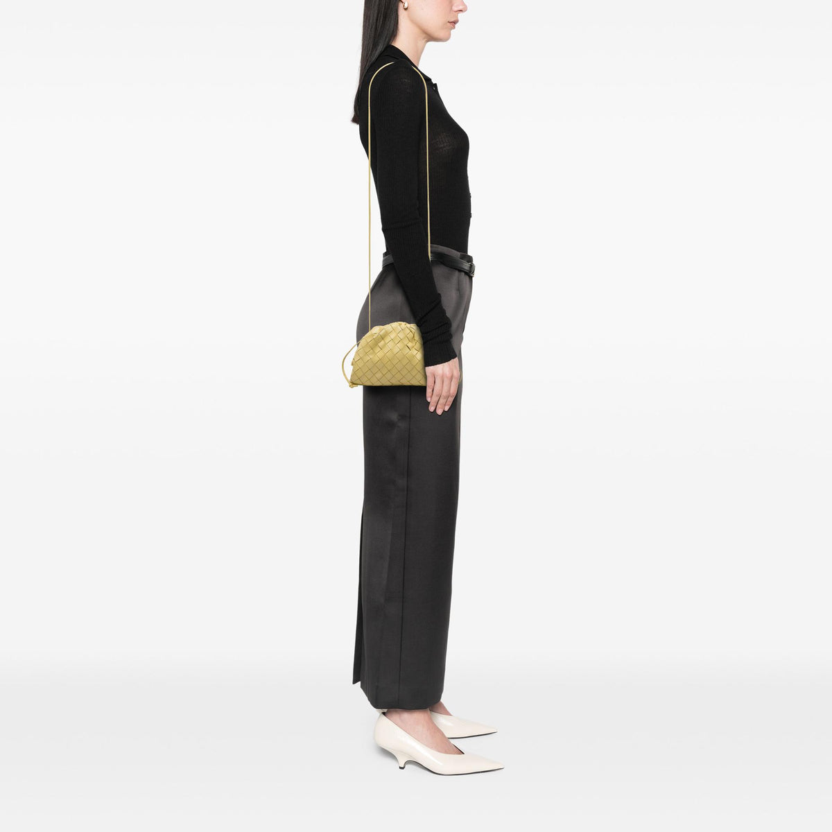 Bottega Veneta Nappa Intrecciato The Mini Pouch Crossbody