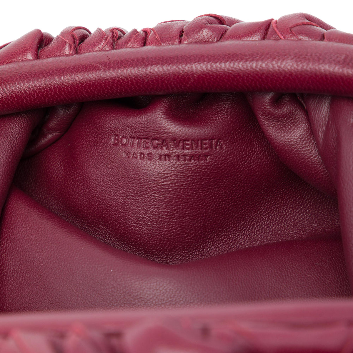 Bottega Veneta Nappa Intrecciato The Mini Pouch Crossbody