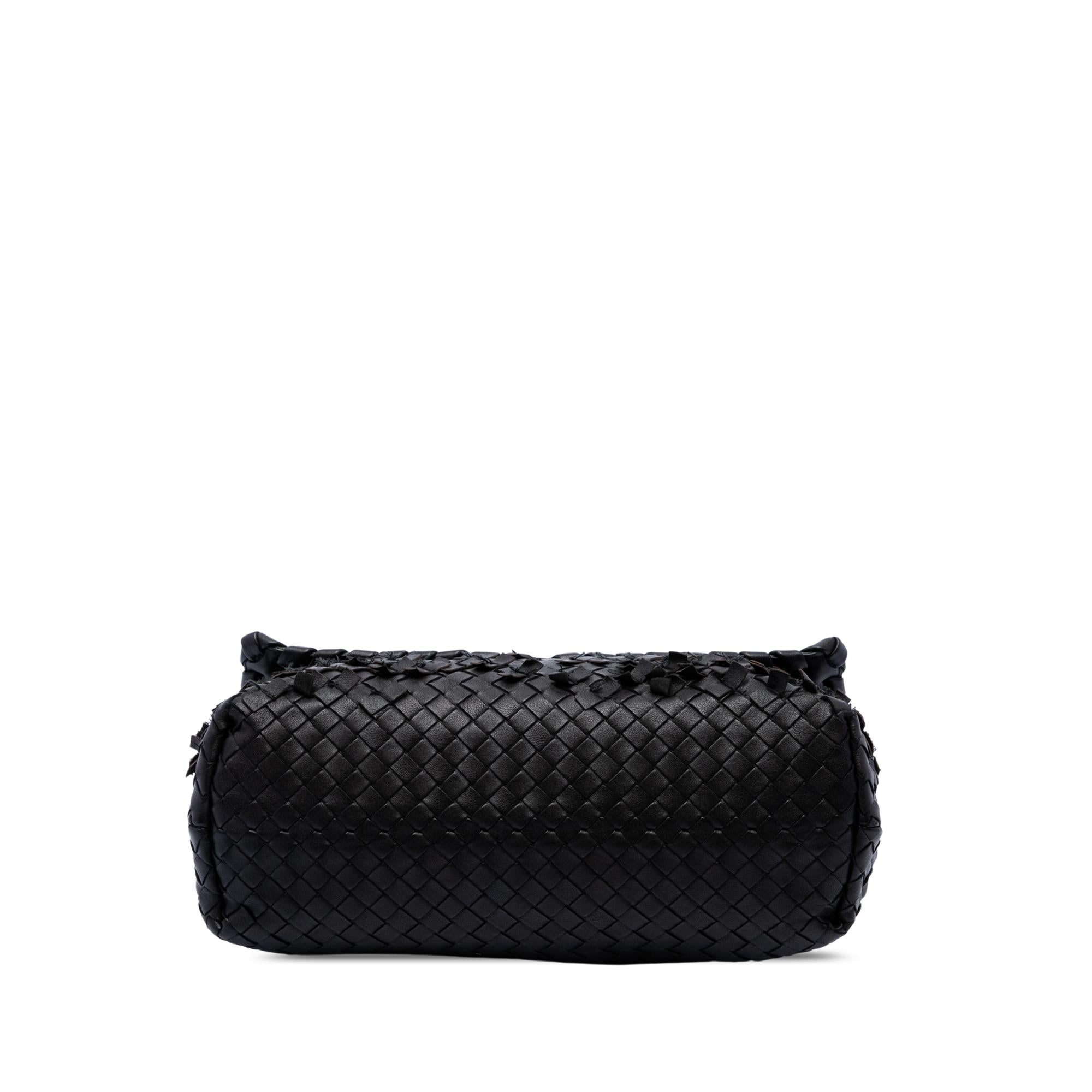 Bottega Veneta Nappa Intrecciato Tobu Olimpia Shoulder Bag
