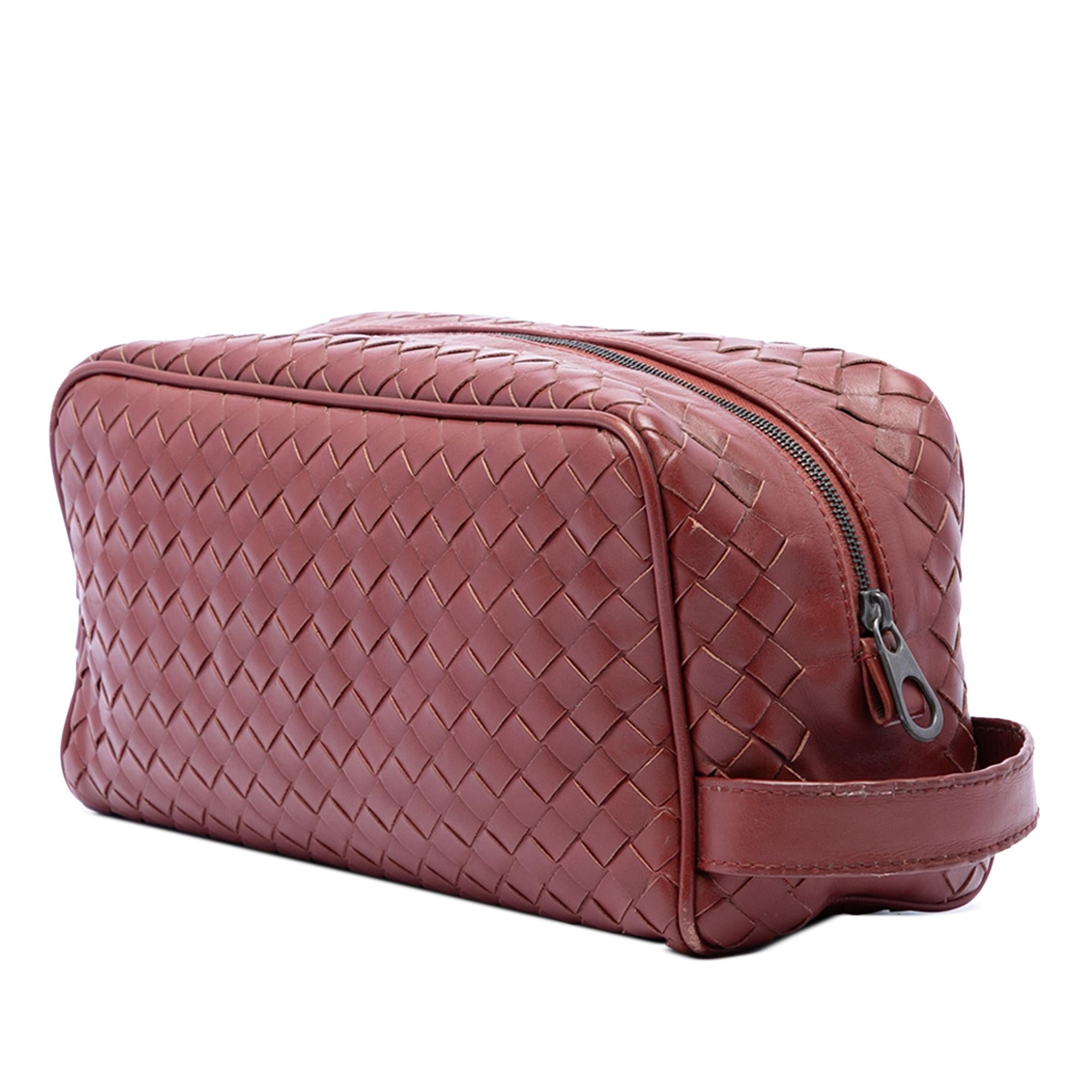 Bottega Veneta Nappa Intrecciato Travel Pouch