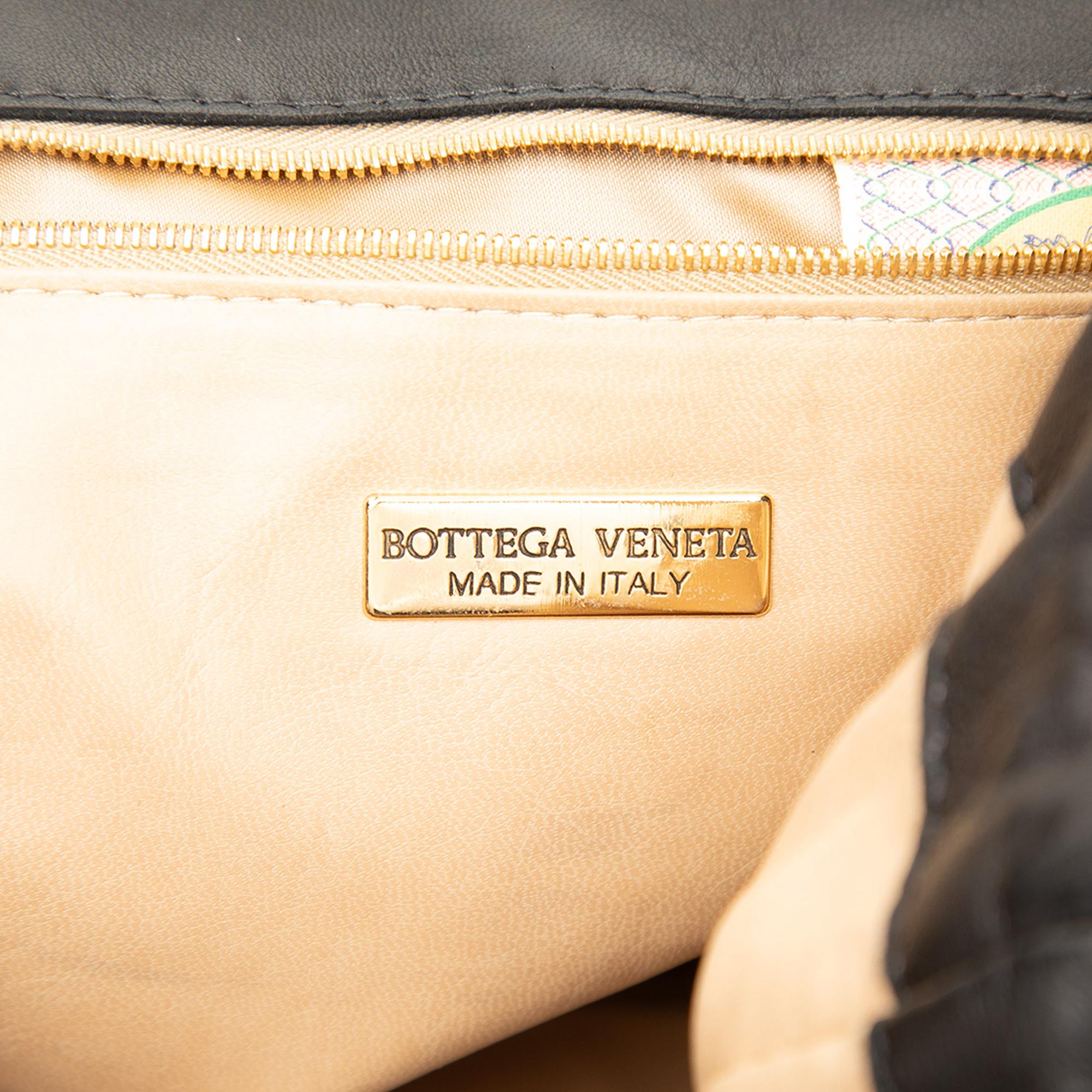 Bottega Veneta Nappa Intrecciato Trimmed Drawstring Flap Backpack