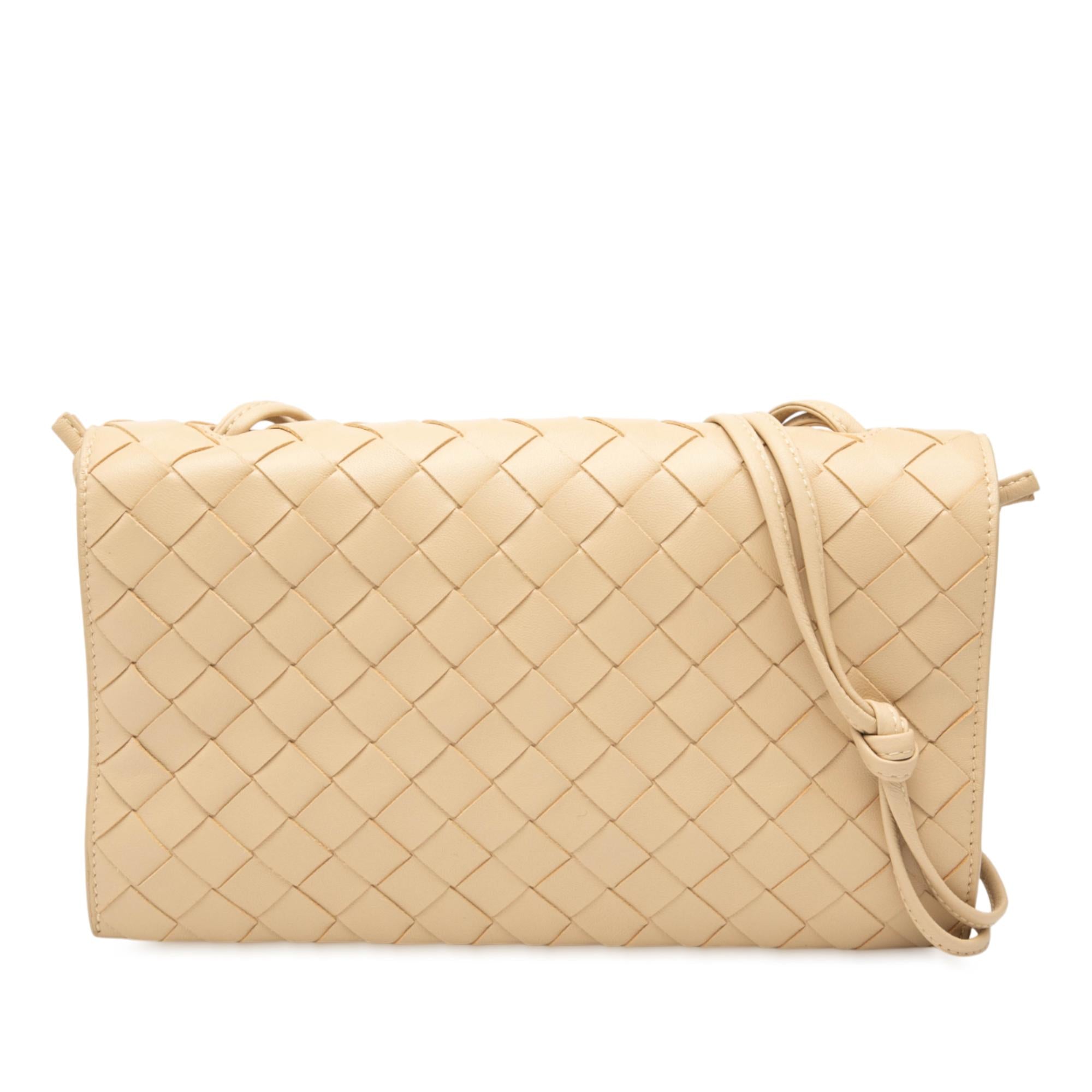 Bottega Veneta Nappa Intrecciato Trio Pouch On Strap