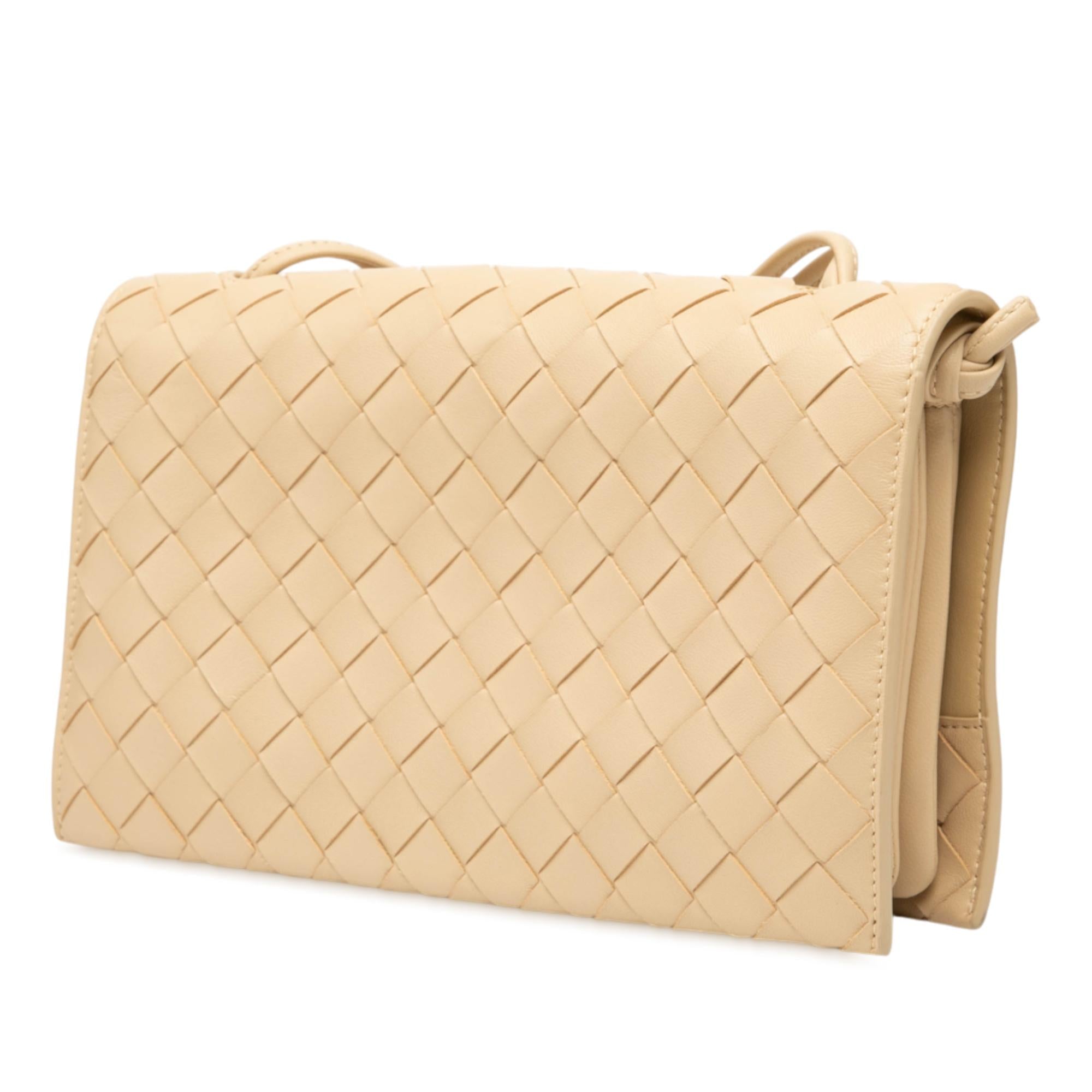 Bottega Veneta Nappa Intrecciato Trio Pouch On Strap